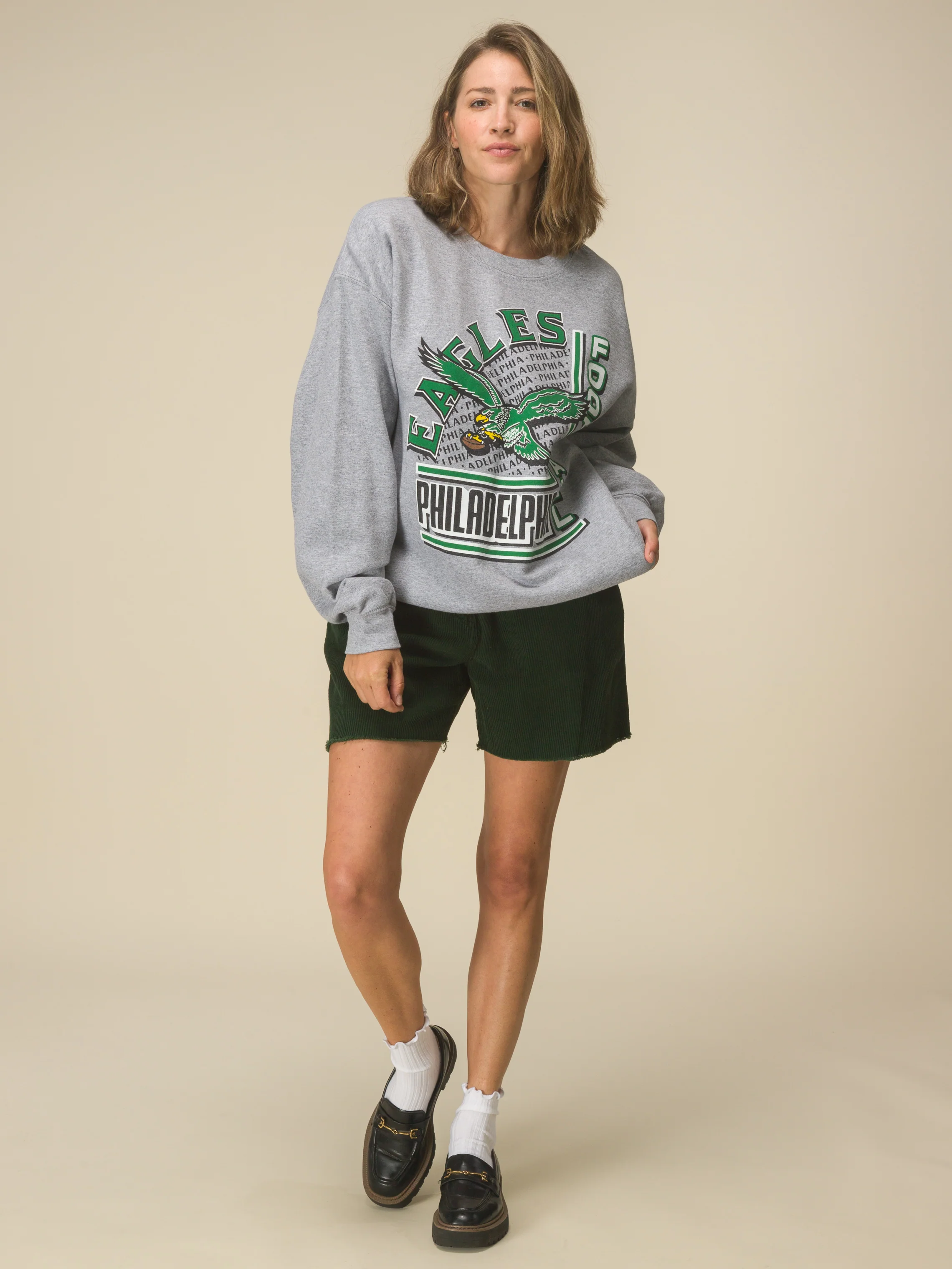 Philadelphia Eagles Backfield Crew Fleece - Image 3
