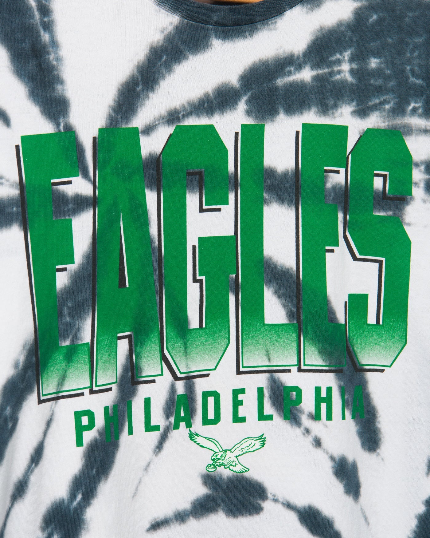 Eagles Game Time Tie Dye Long Sleeve - Image 4