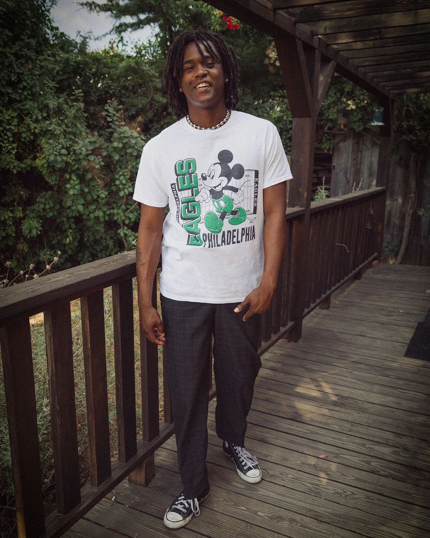 Philadelphia Eagles Mickey Field Tee - Image 2