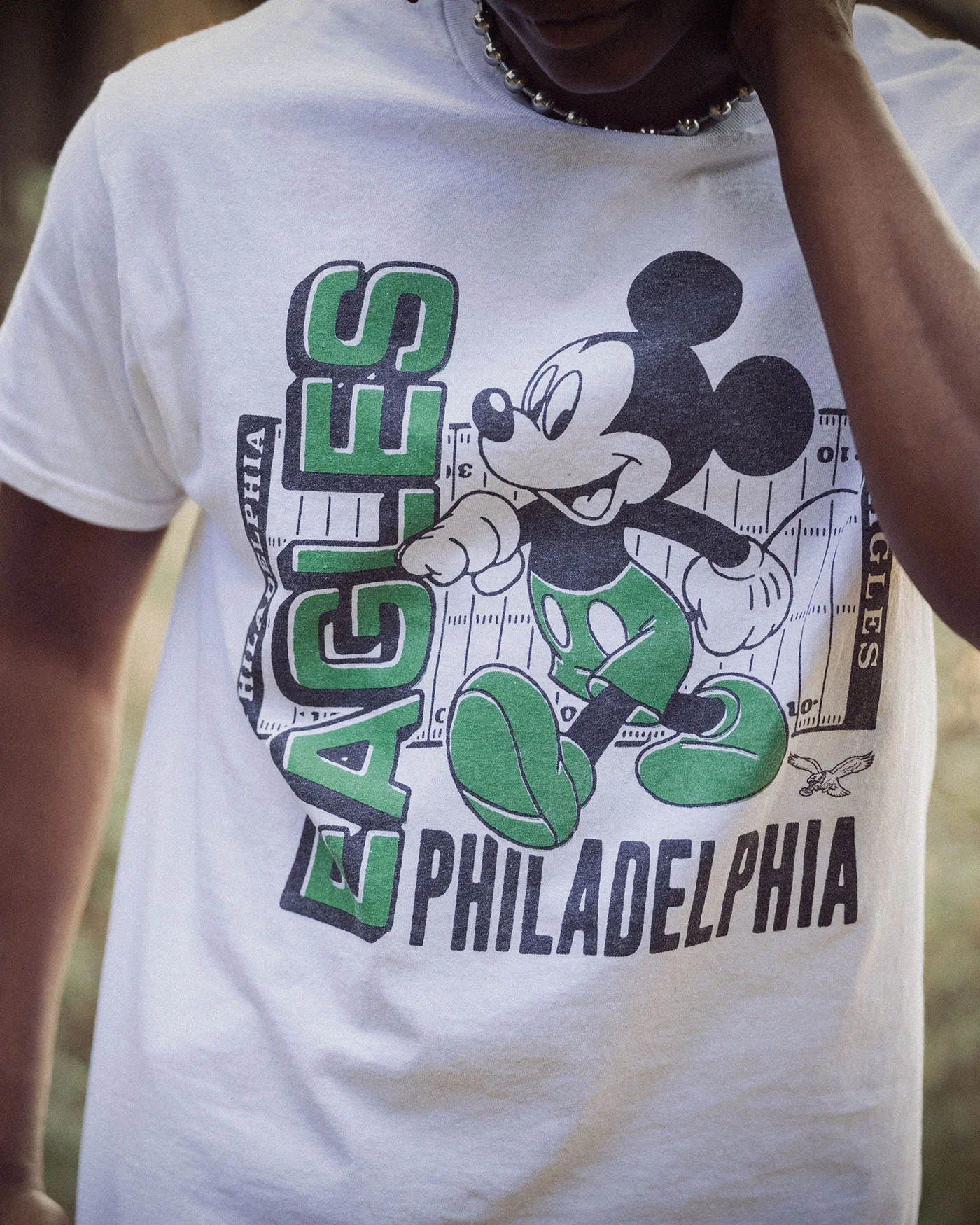 Philadelphia Eagles Mickey Field Tee - Image 3