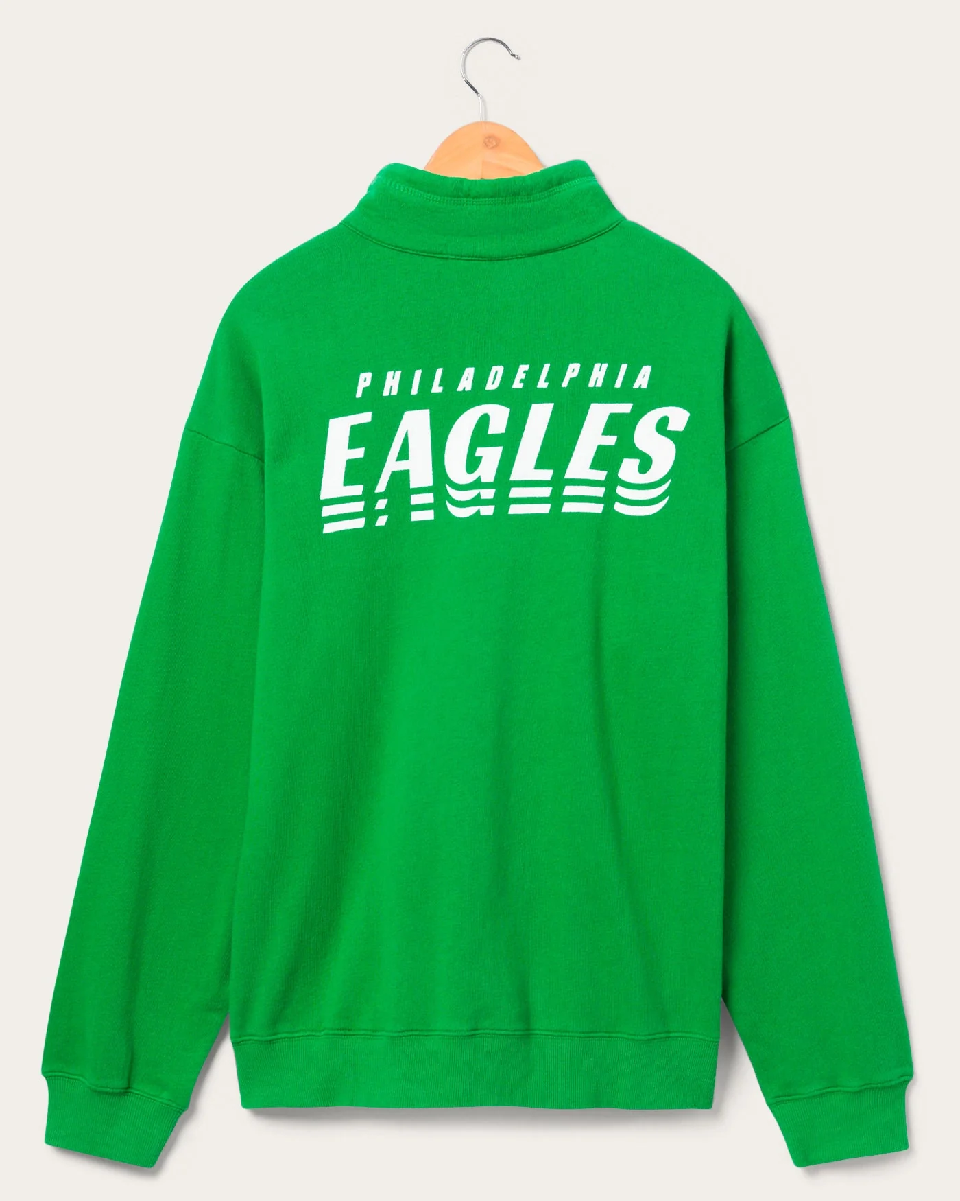 Philadelphia Eagles Mock Button Up Fleece - Image 2