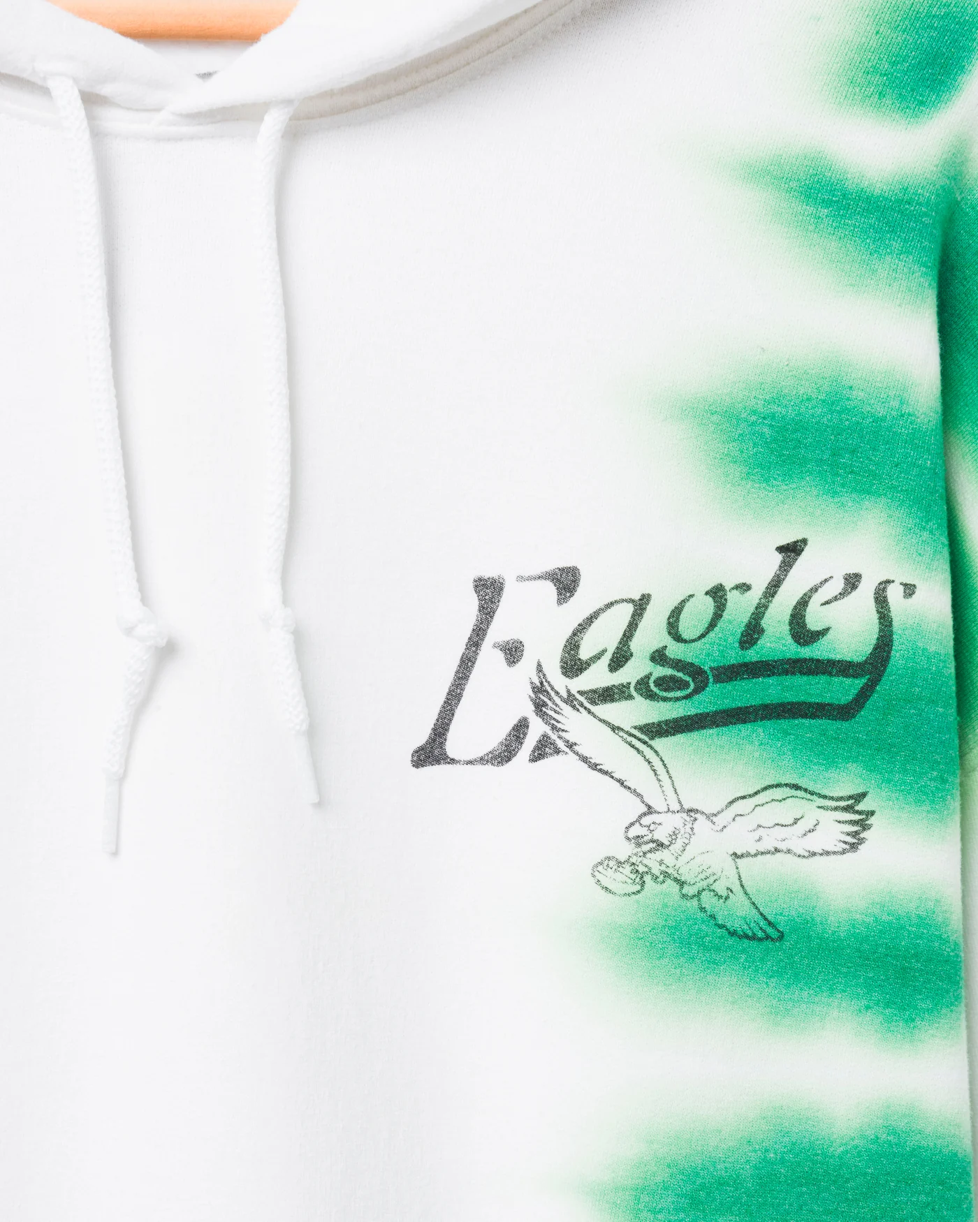 Philadelphia Eagles Stitch Tie Dye Hoodie - Image 3