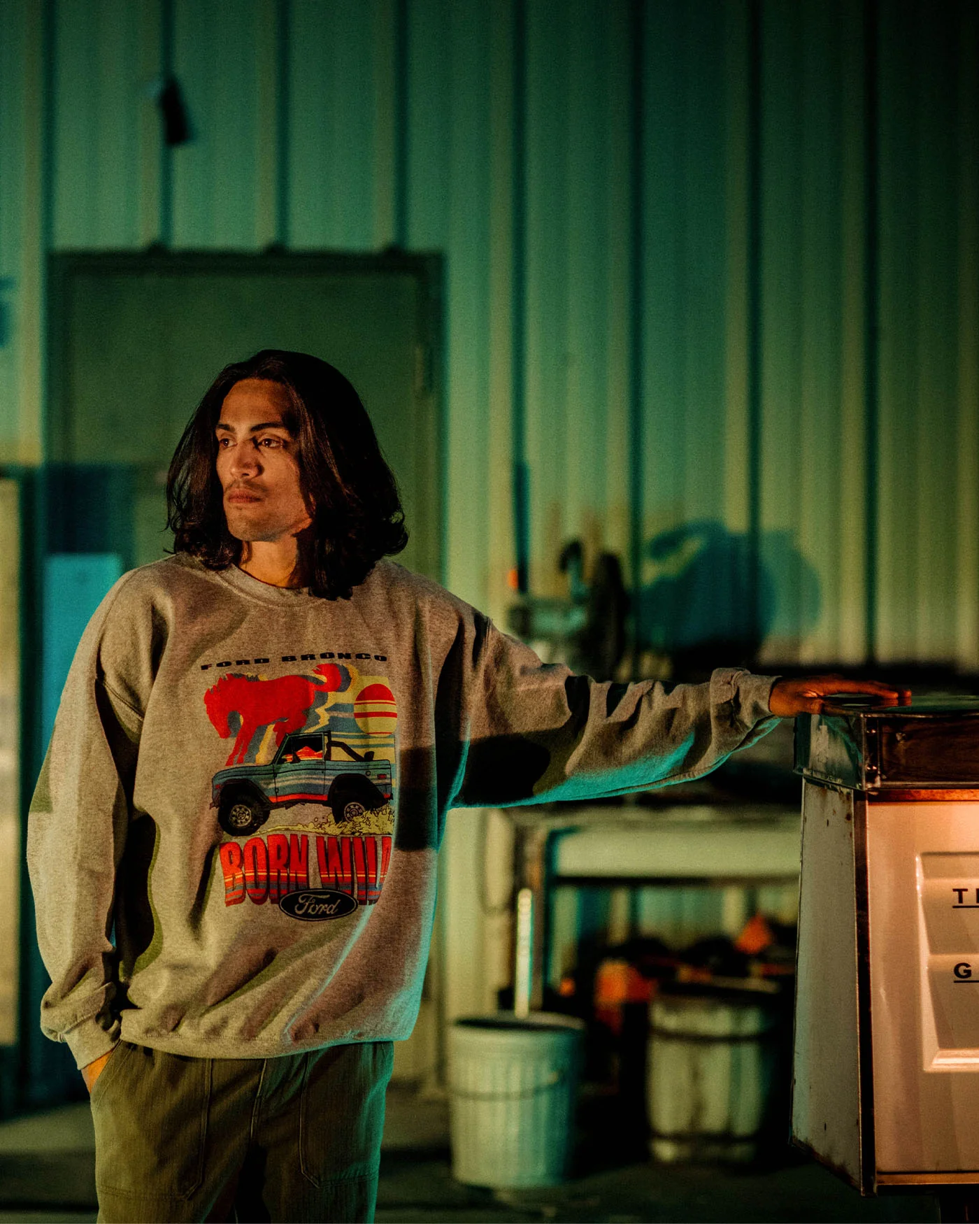Ford Bronco Born to be Wild Flea Market Fleece - Image 3