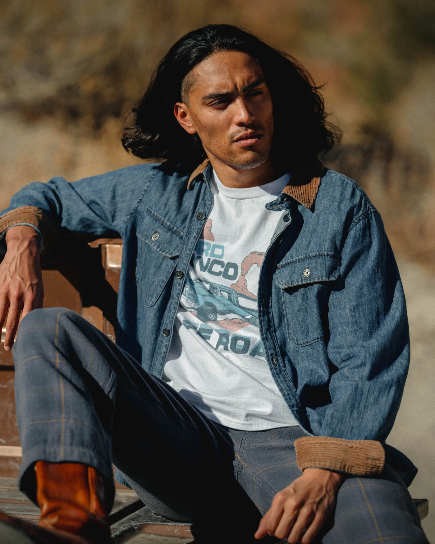 Ford Bronco Off Road Flea Market Tee - Image 3