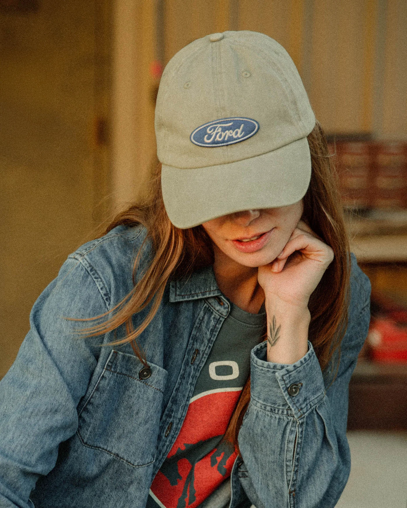 Ford Logo 90's Hat - Image 3