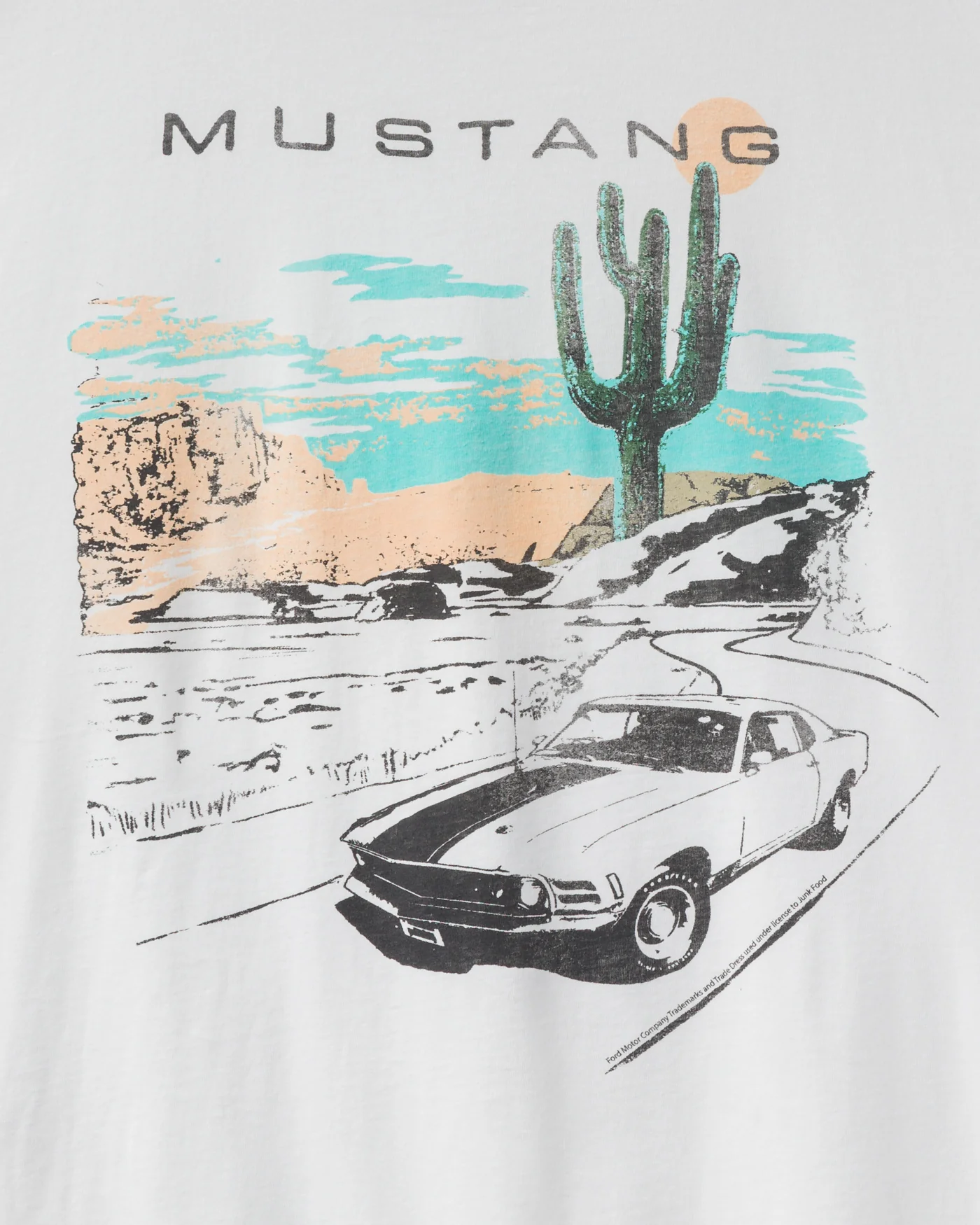 Ford Mustang Road Trip Oversized Tee - Image 3