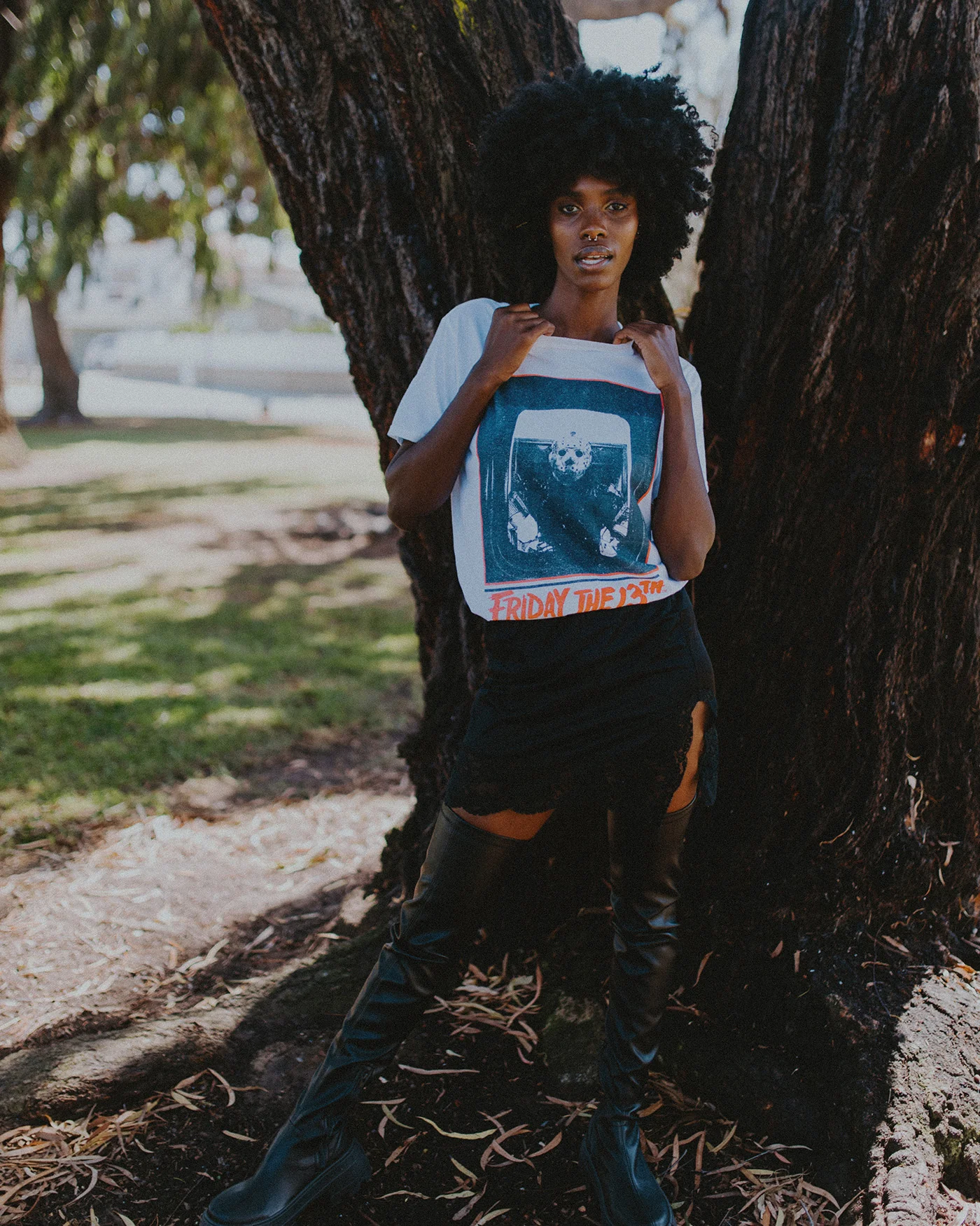 Friday The 13th Window Flea Market Tee - Image 2