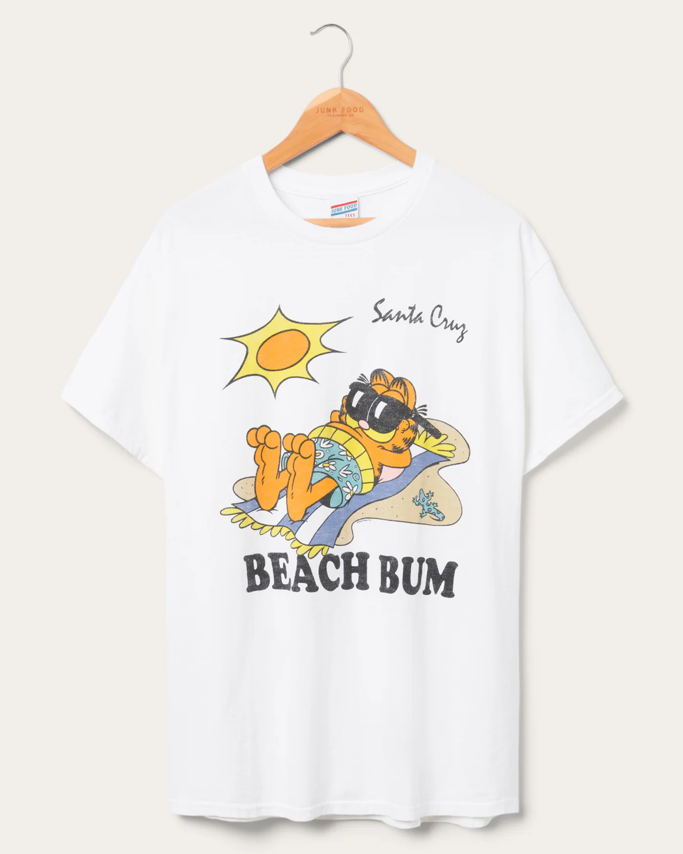 Garfield Beach Bum Flea Market Tee