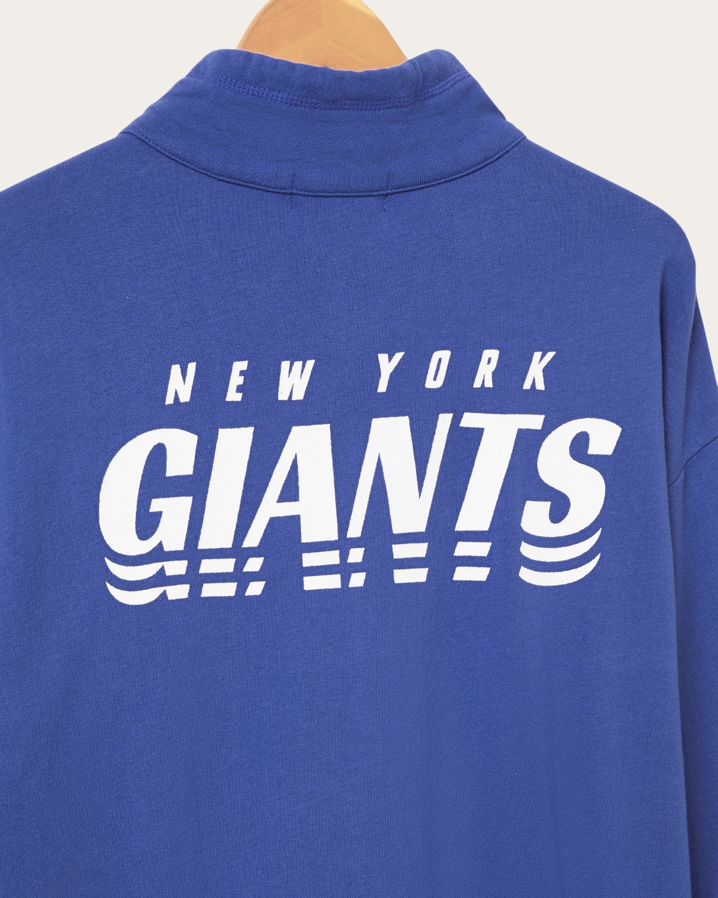 New York Giants Mock Button Up Fleece - Image 3