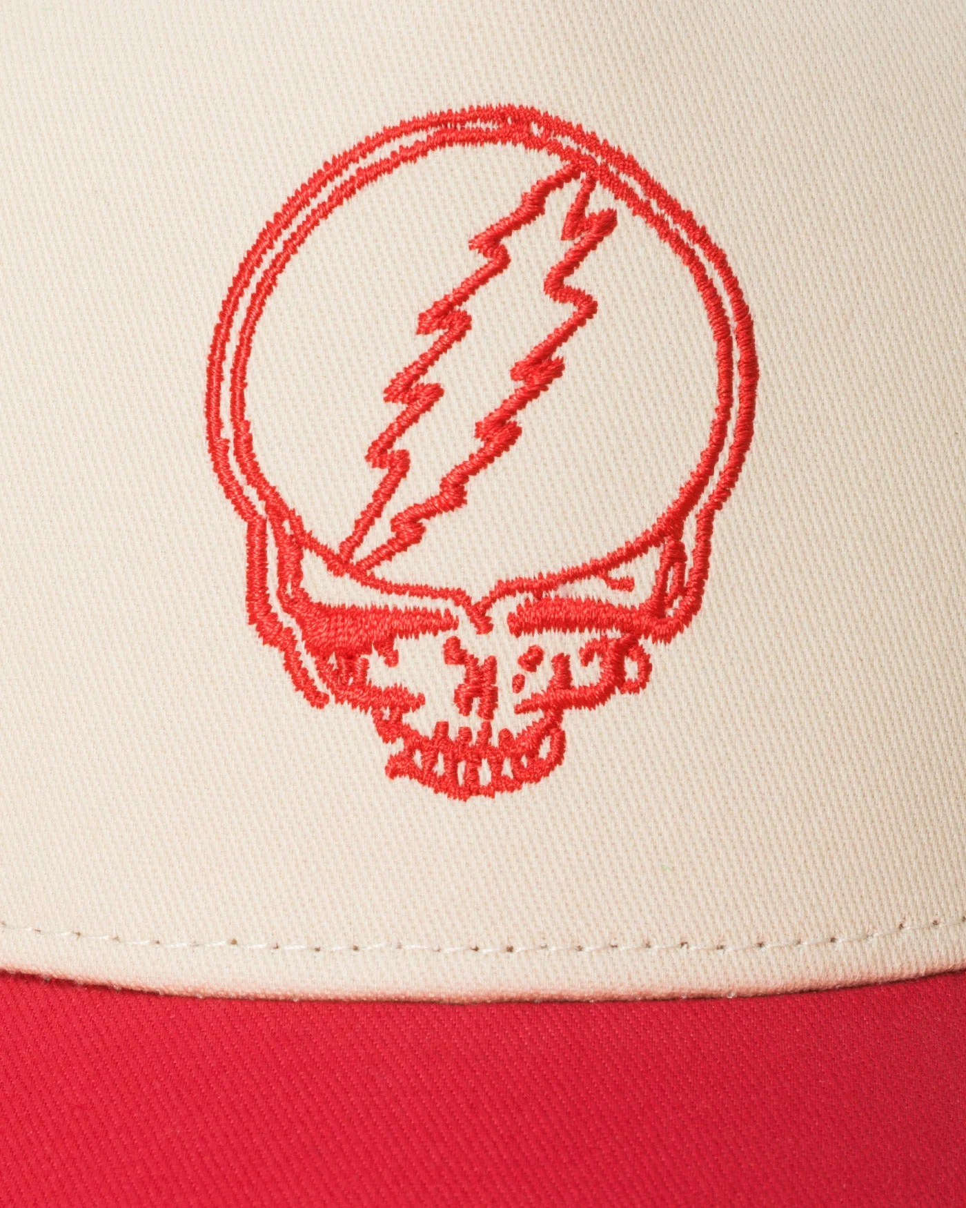Grateful Dead Red Skull Hat - Image 4