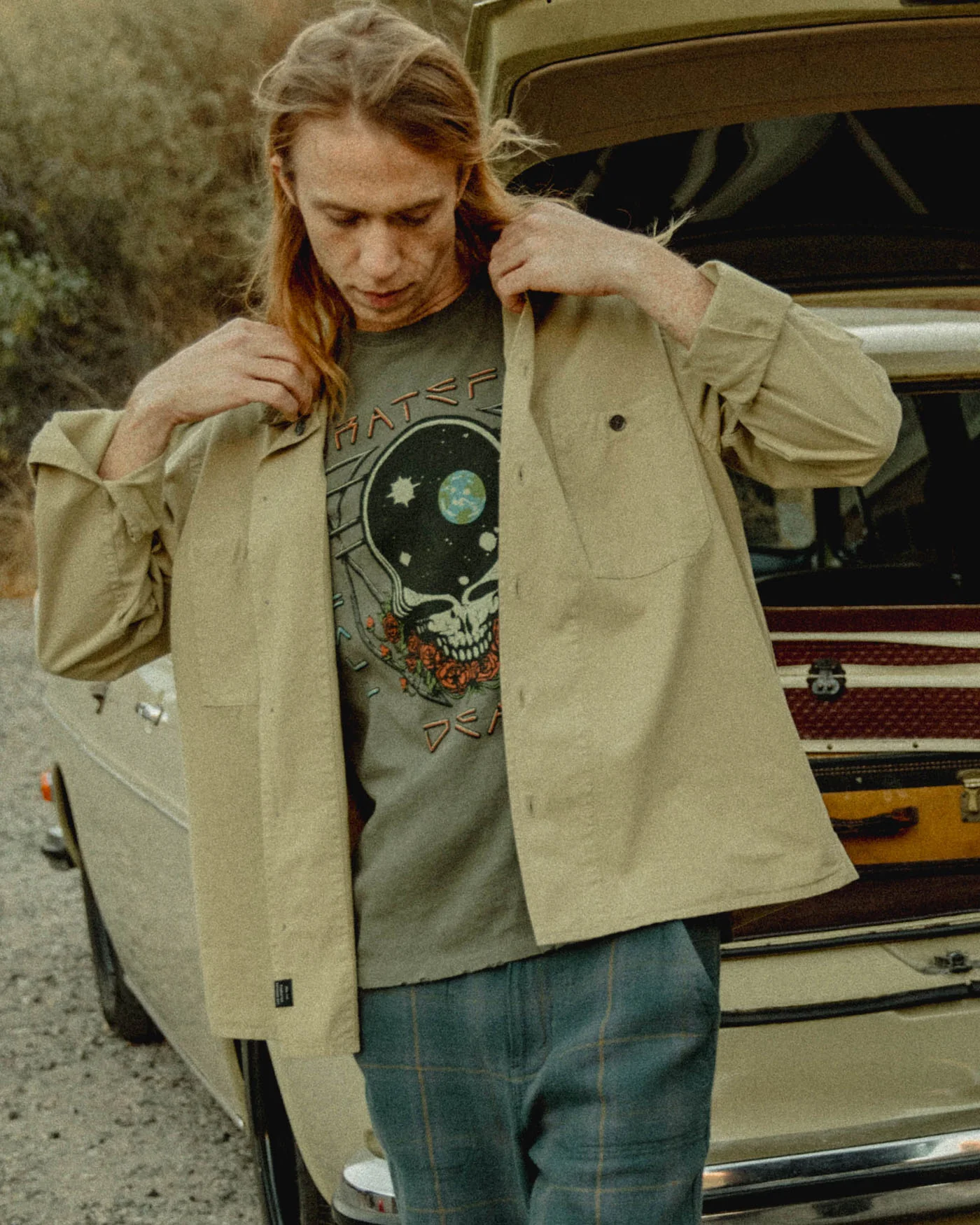 Grateful Dead Space Your Face Vintage Tee - Image 2