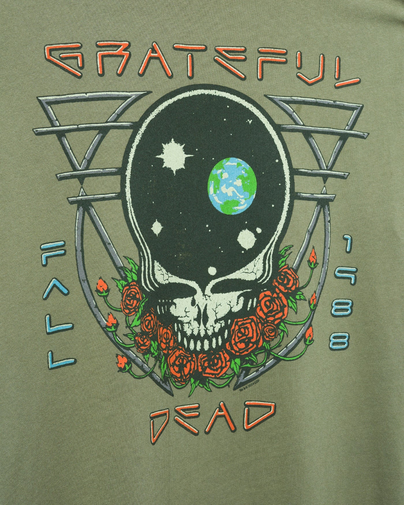 Grateful Dead Space Your Face Vintage Tee - Image 5