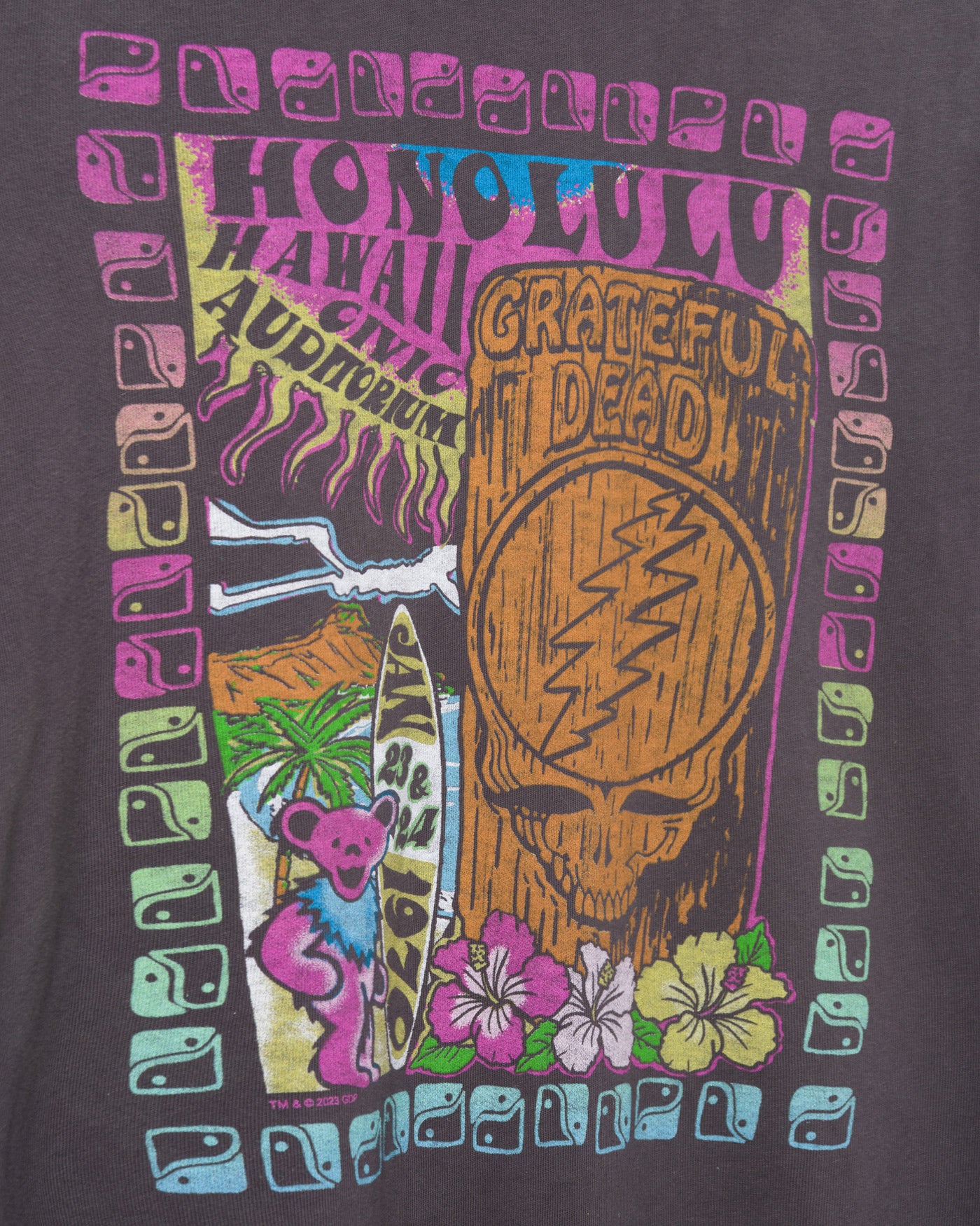 Grateful Dead Tiki Vintage Tee - Image 5