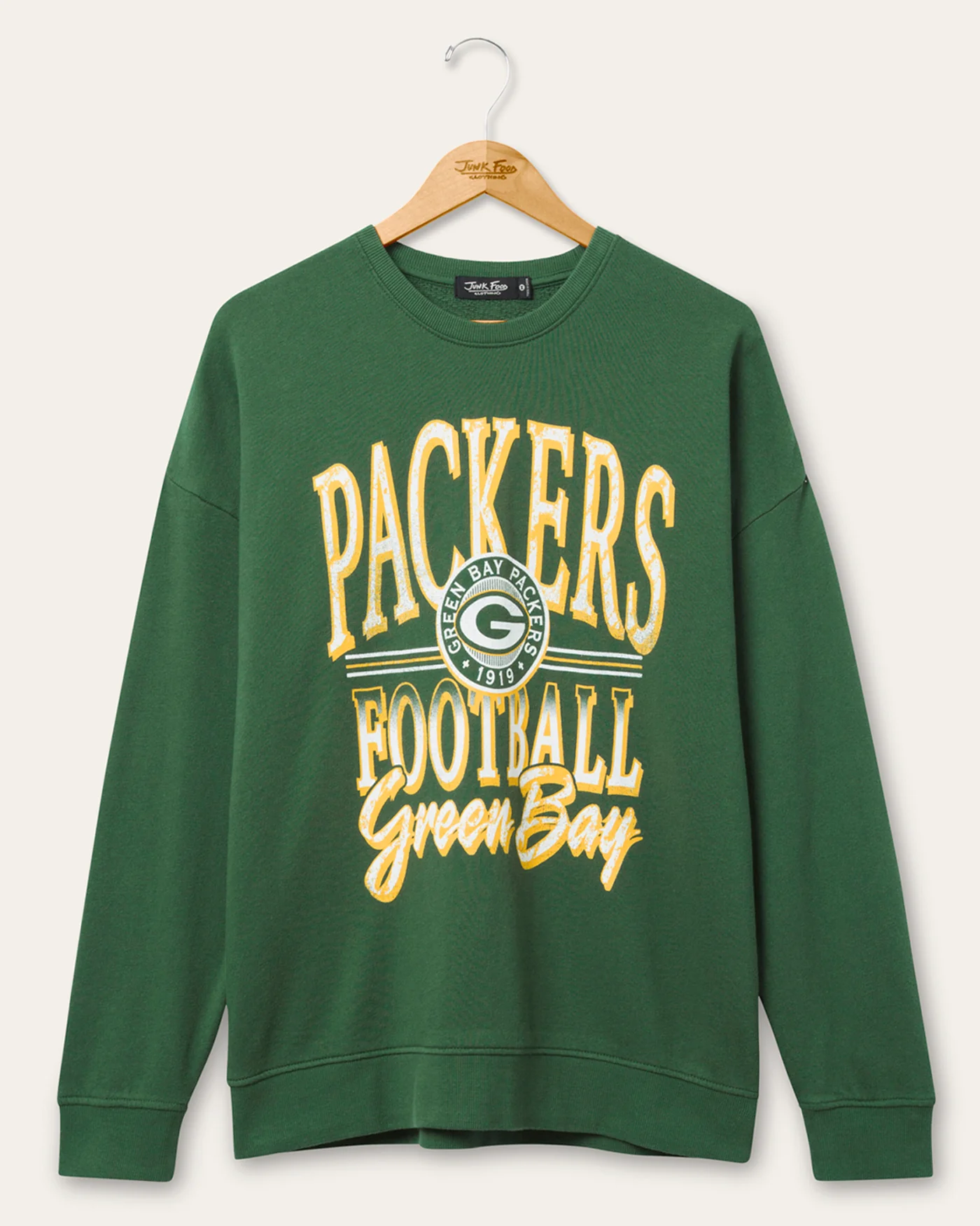 Green Bay Packers Lateral Crew Fleece
