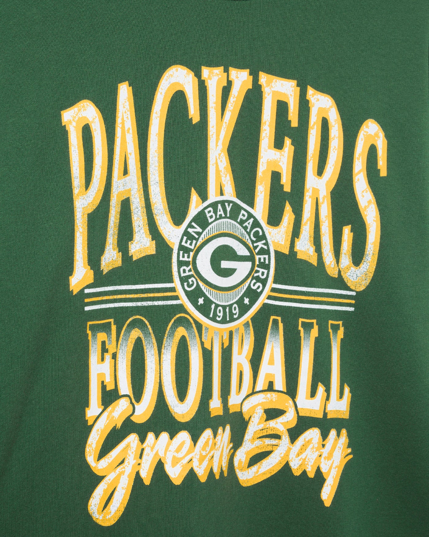 Green Bay Packers Lateral Crew Fleece - Image 3