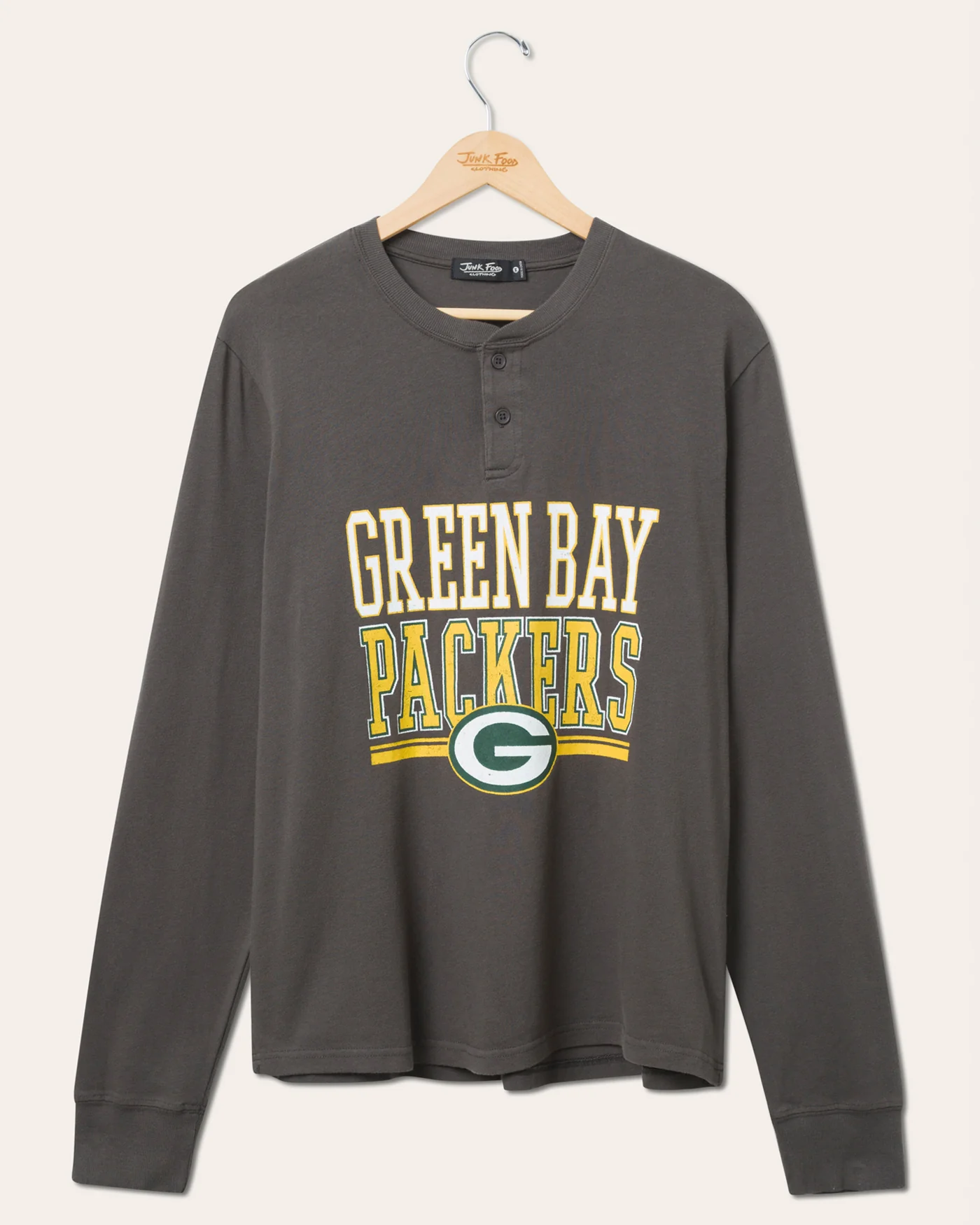 Green Bay Packers Long Sleeve Henley