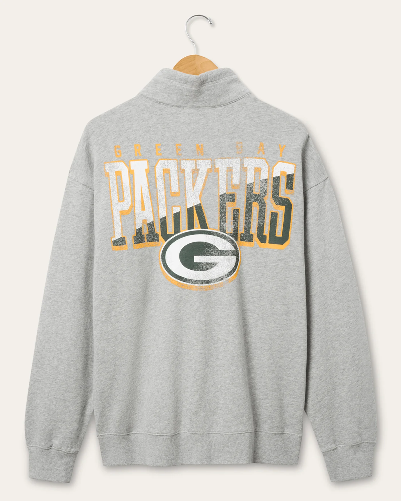 Green Bay Packers Slant Button Up Fleece - Image 5