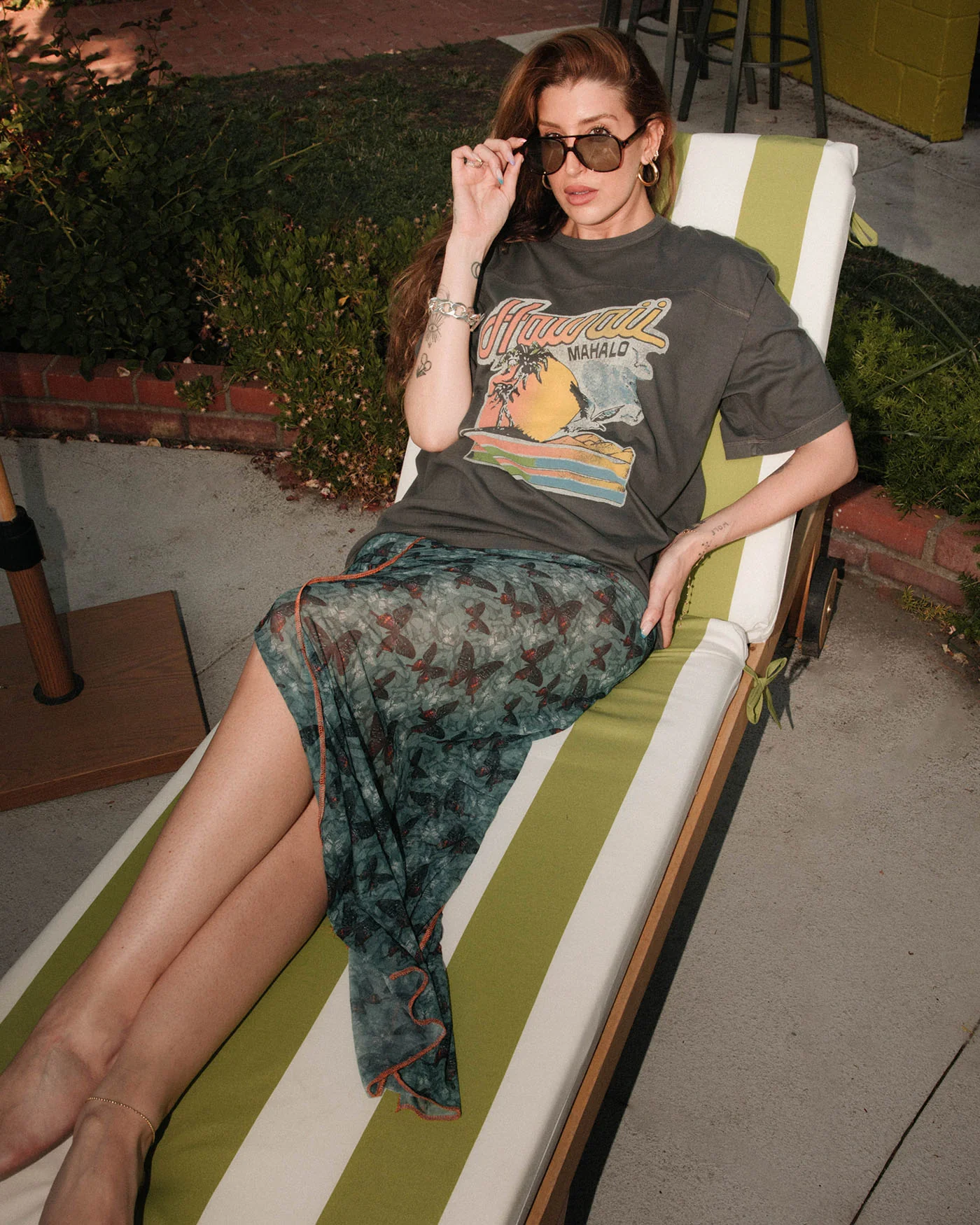 Hawaii Mahalo Jersey Tee - Image 2