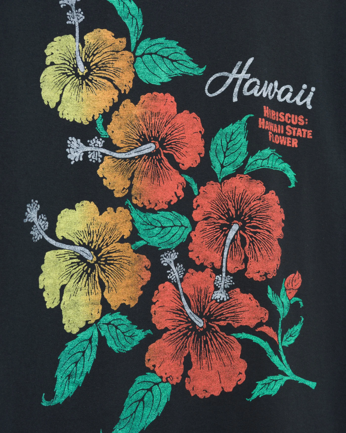 Hawaii State Flower Flea Market Tee - Image 4