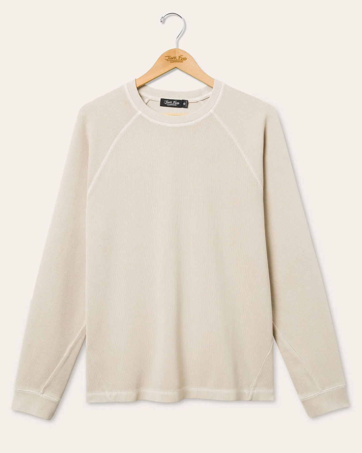Heavy Knit Ribbed Raglan