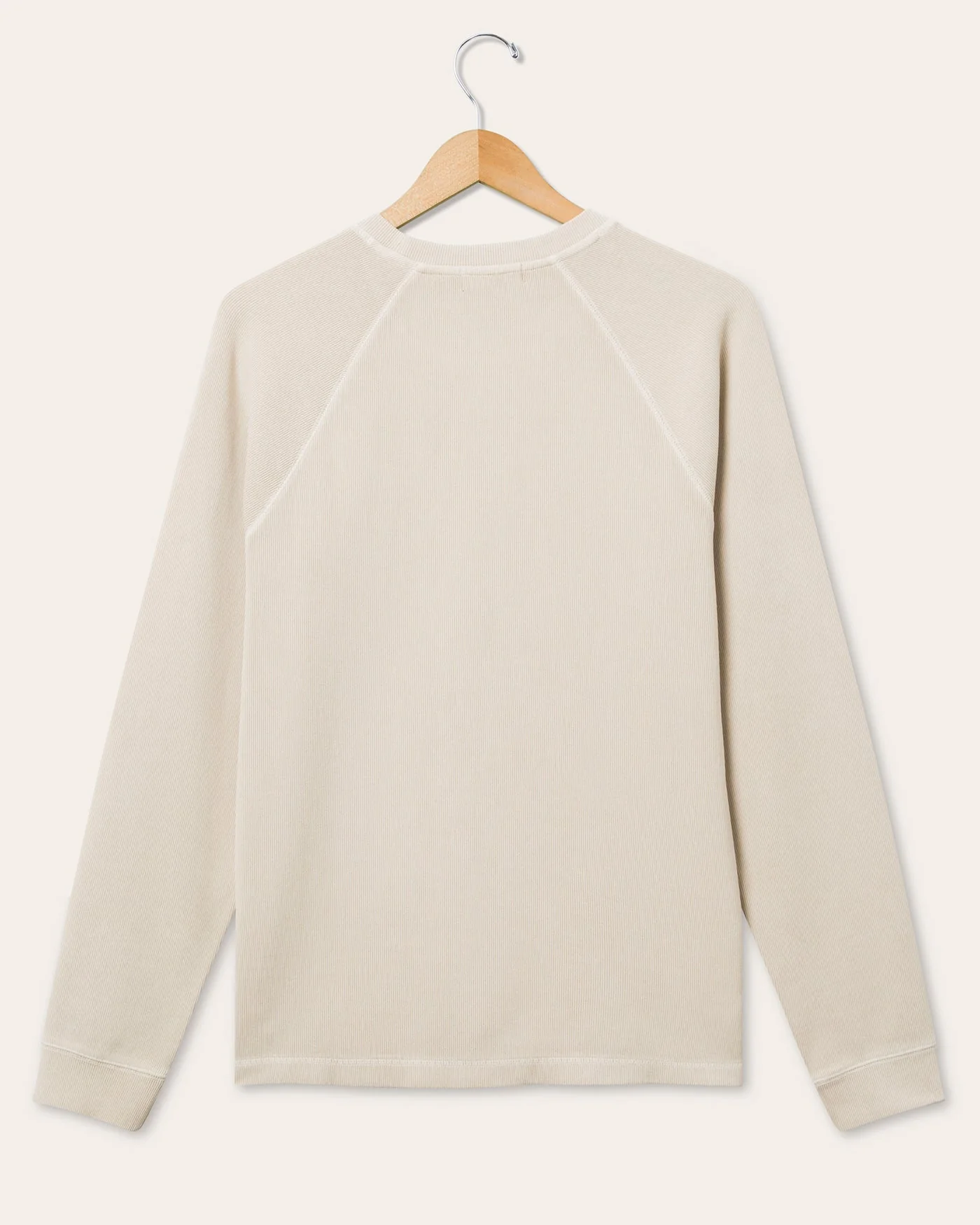 Heavy Knit Ribbed Raglan - Image 2