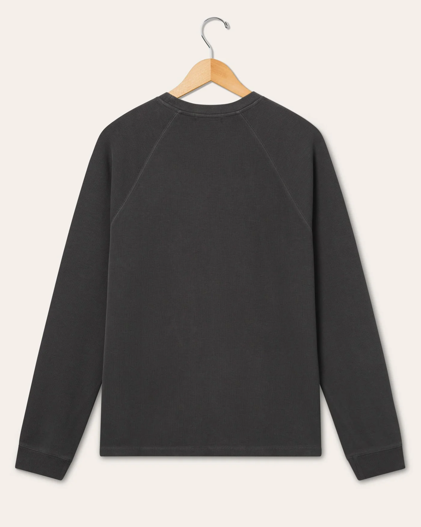 Heavy Knit Ribbed Raglan - Image 2