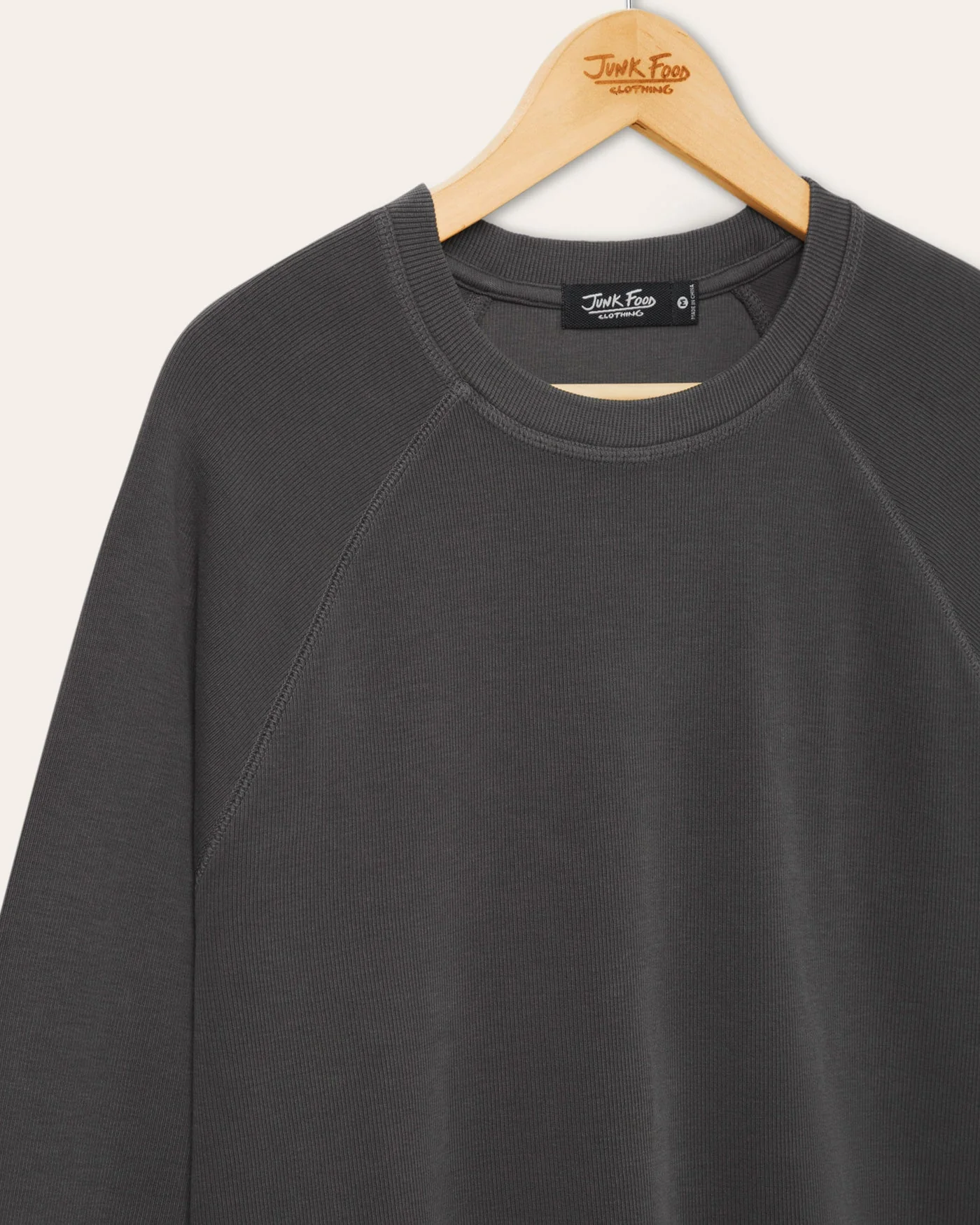 Heavy Knit Ribbed Raglan - Image 3