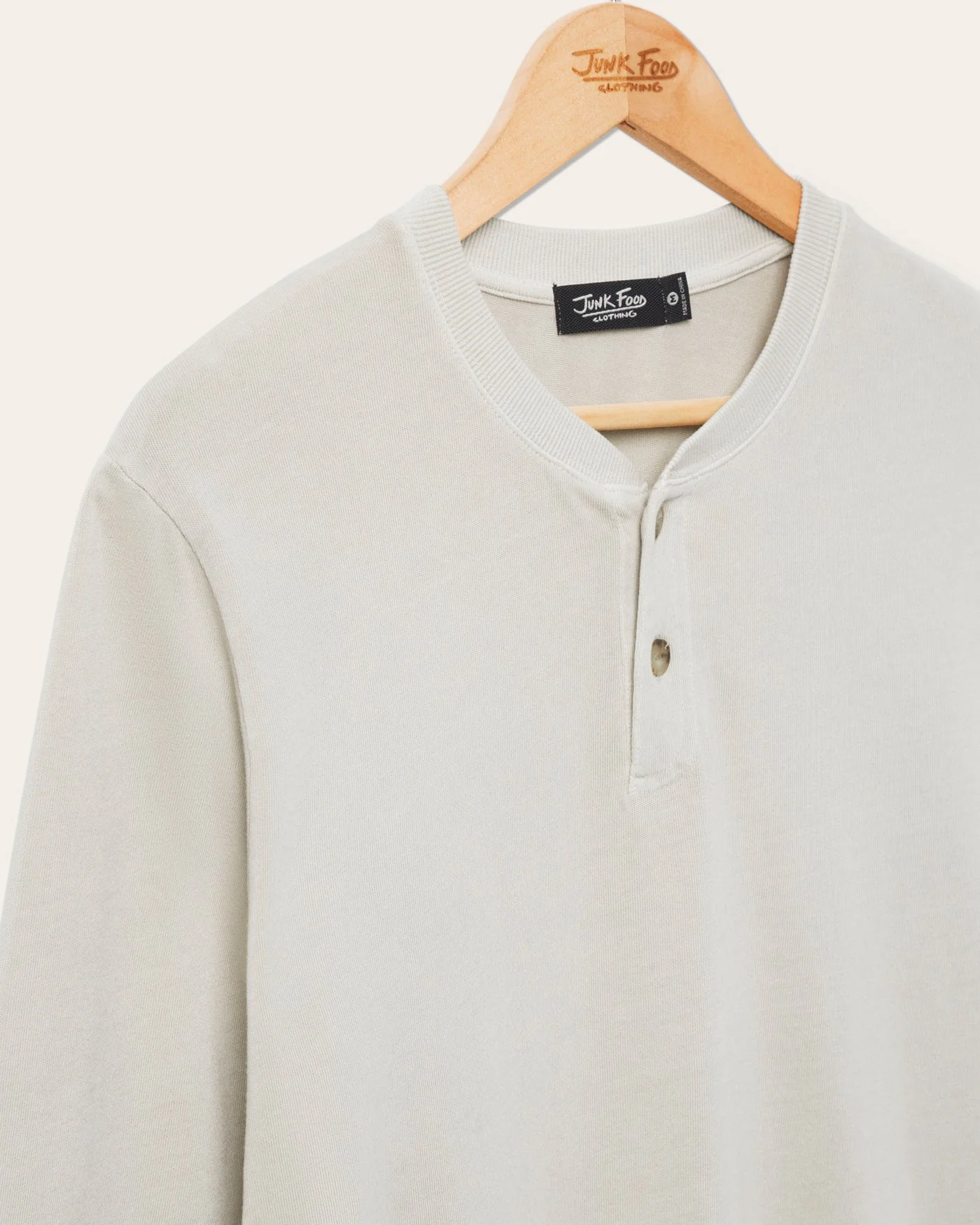 Henley Jersey Long Sleeve - Image 3