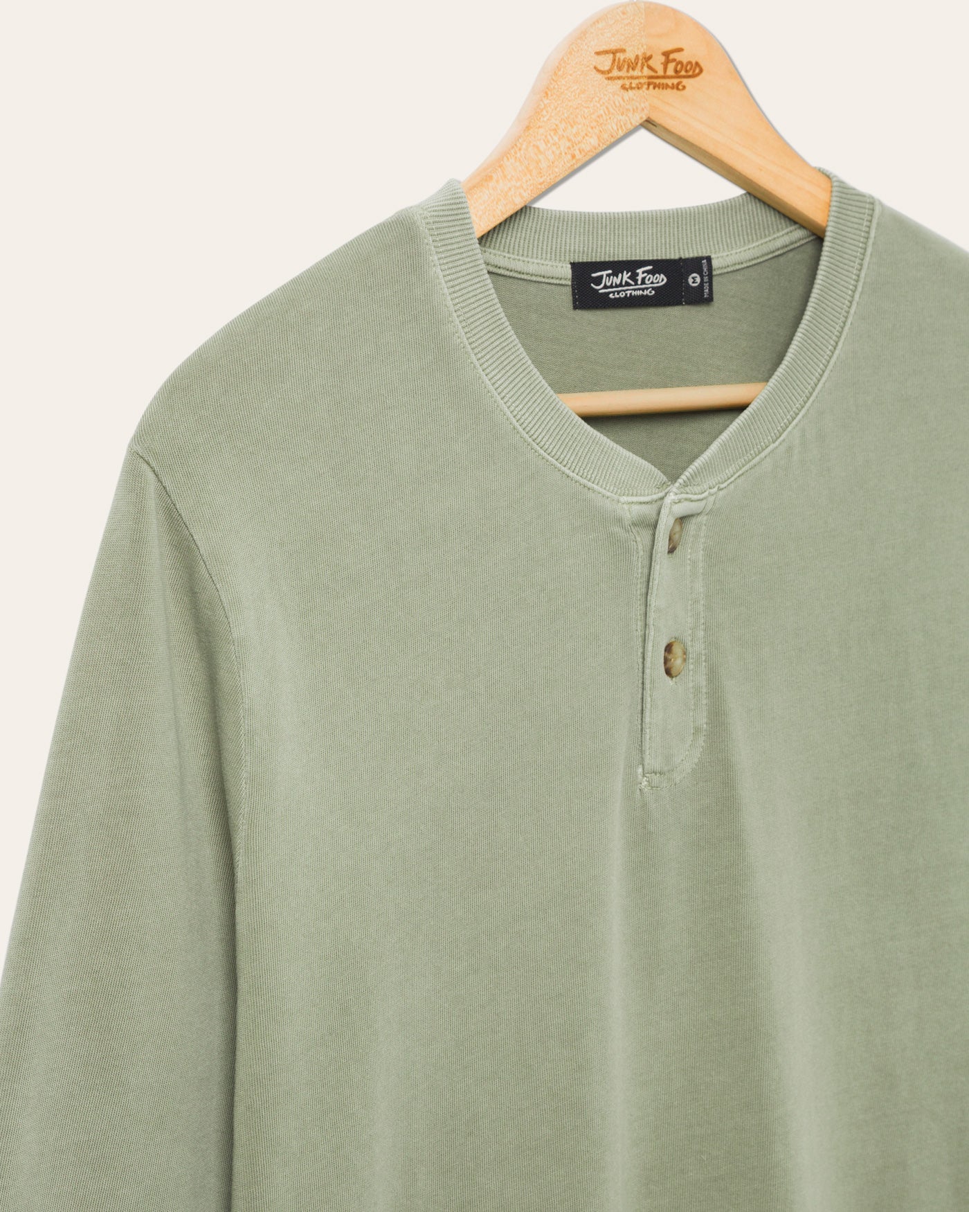 Henley Jersey Long Sleeve - Image 3