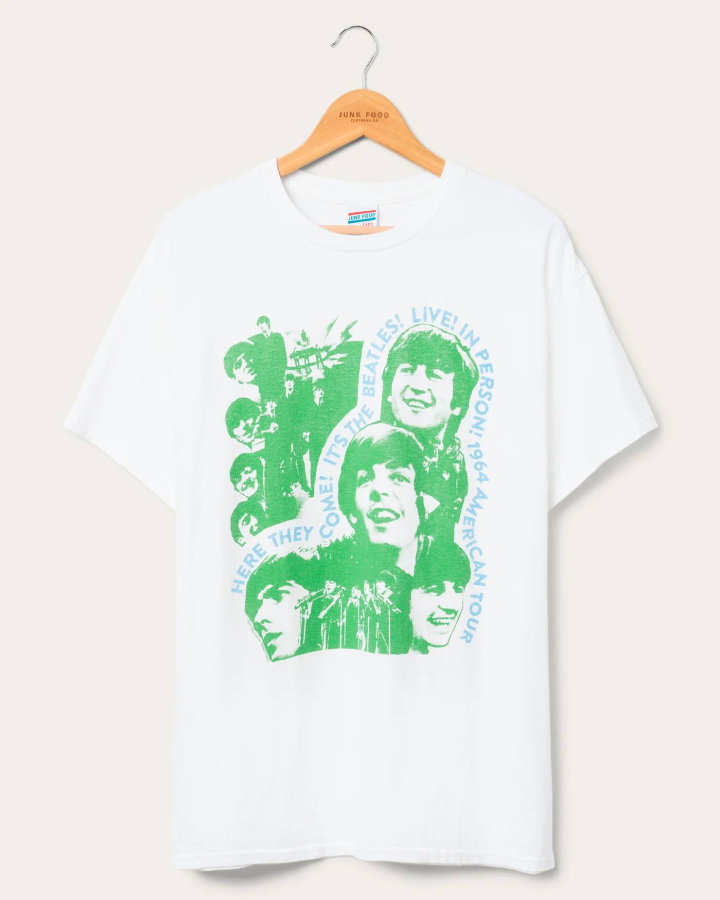 Here Comes The Beatles Collage Flea Market Tee