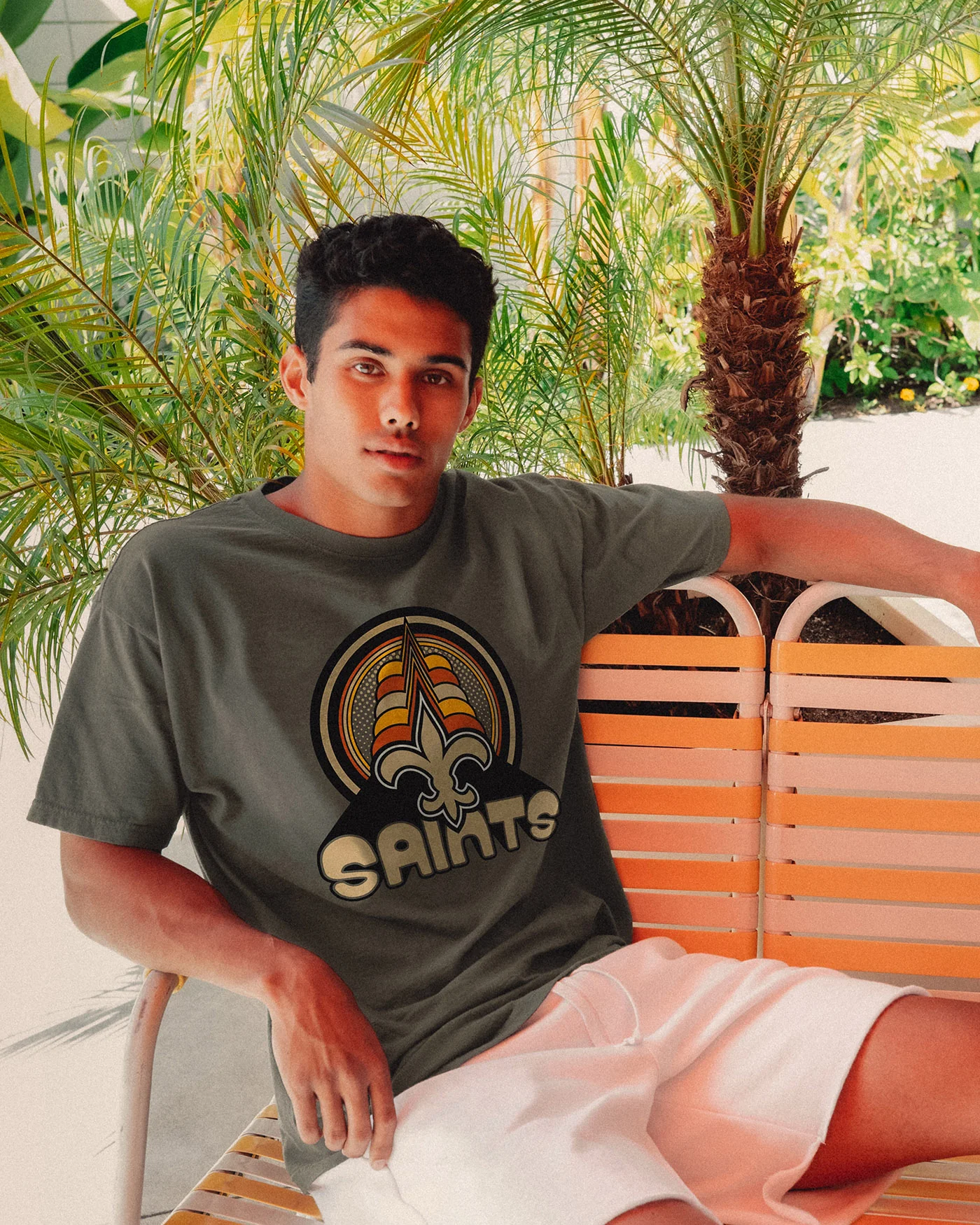 NFL Infinite Vibe Saints Fan Tee - Image 3