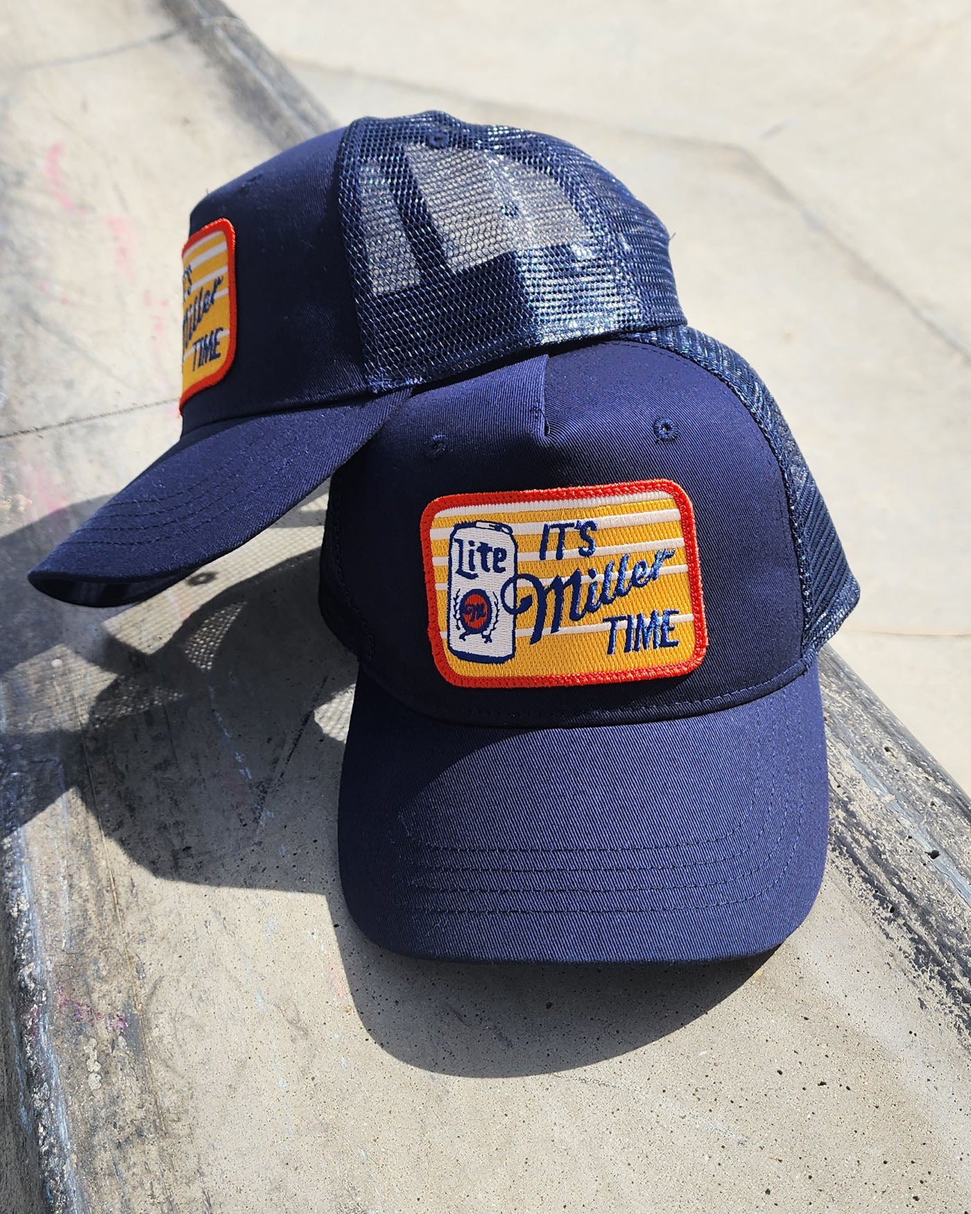 It's Miller Time Trucker Hat - Image 3