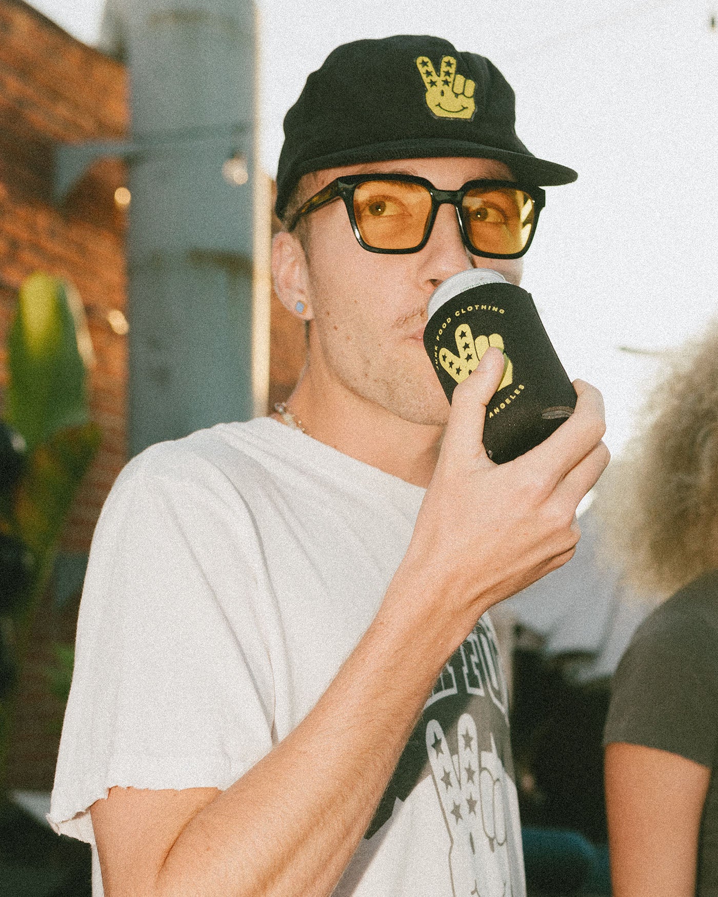 JF Peace + Smiles Patch Cord Hat - Image 2