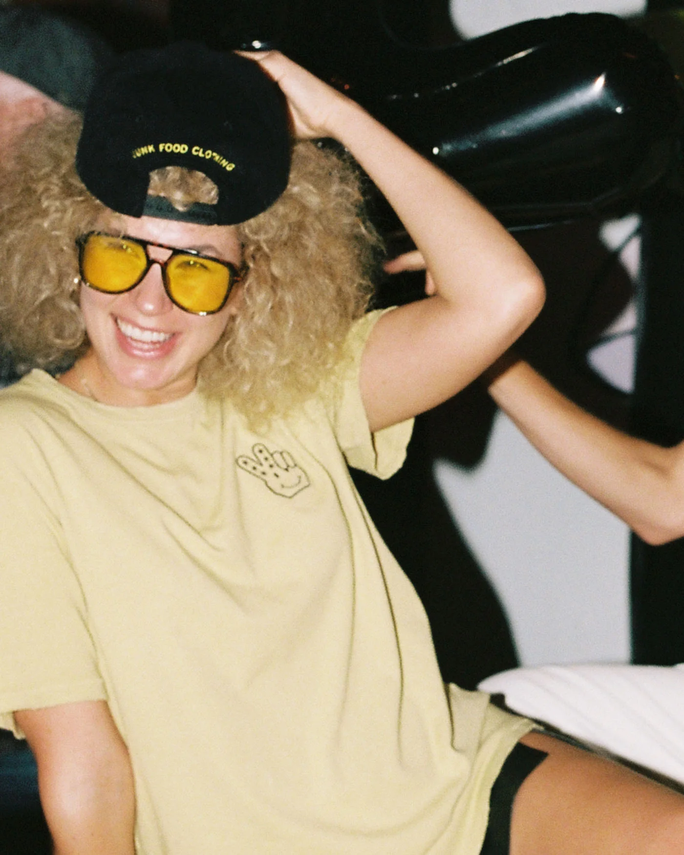 JF Peace + Smiles Patch Cord Hat - Image 4