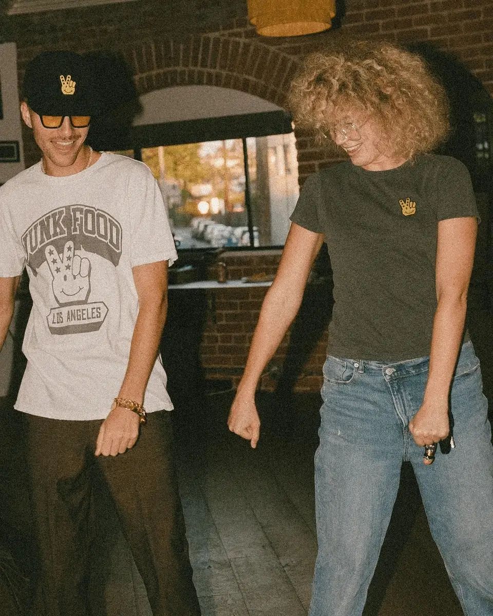 JF Peace + Smiles Vintage Tee - Image 4