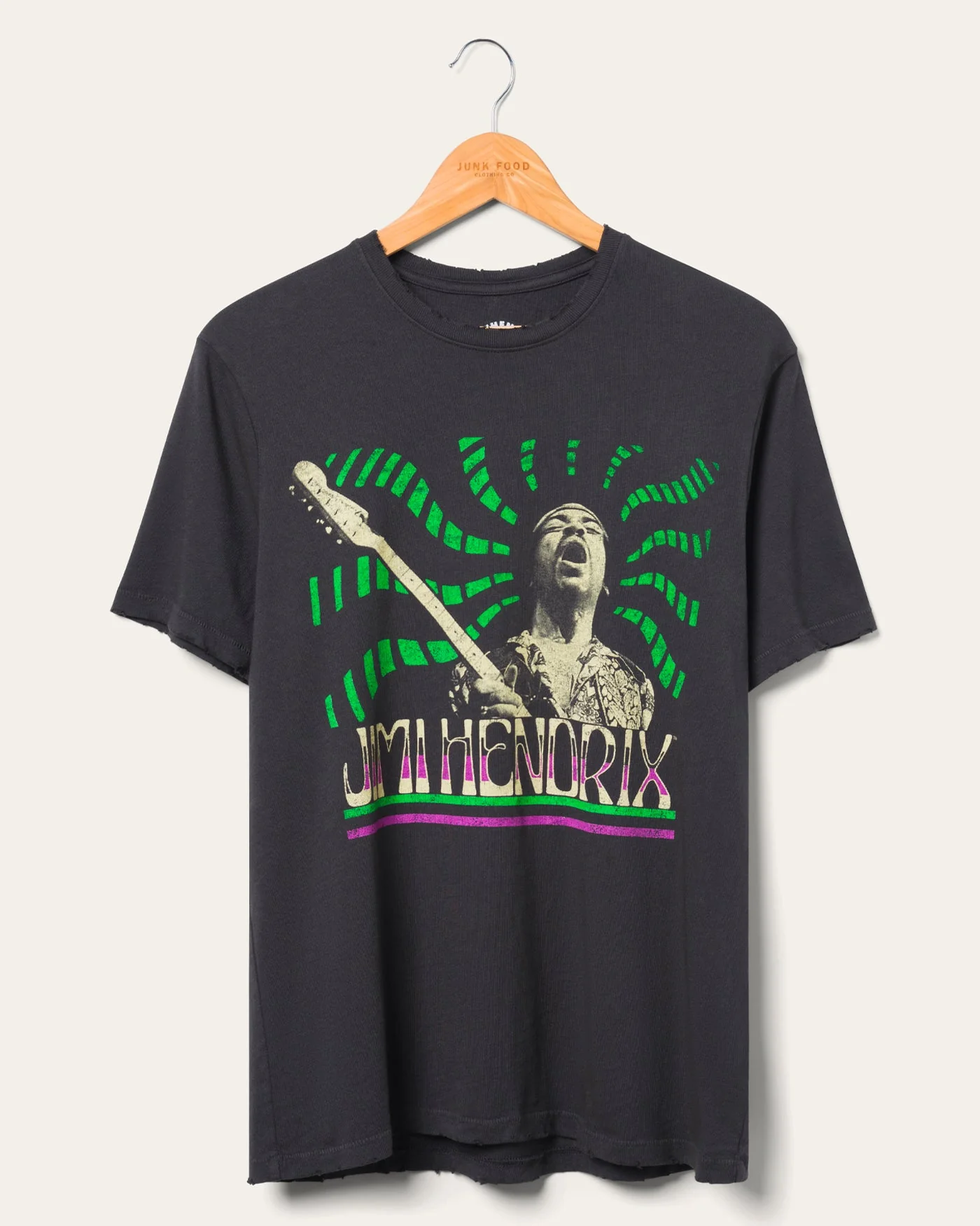 Jimi Hendrix Sound Waves Vintage Tee