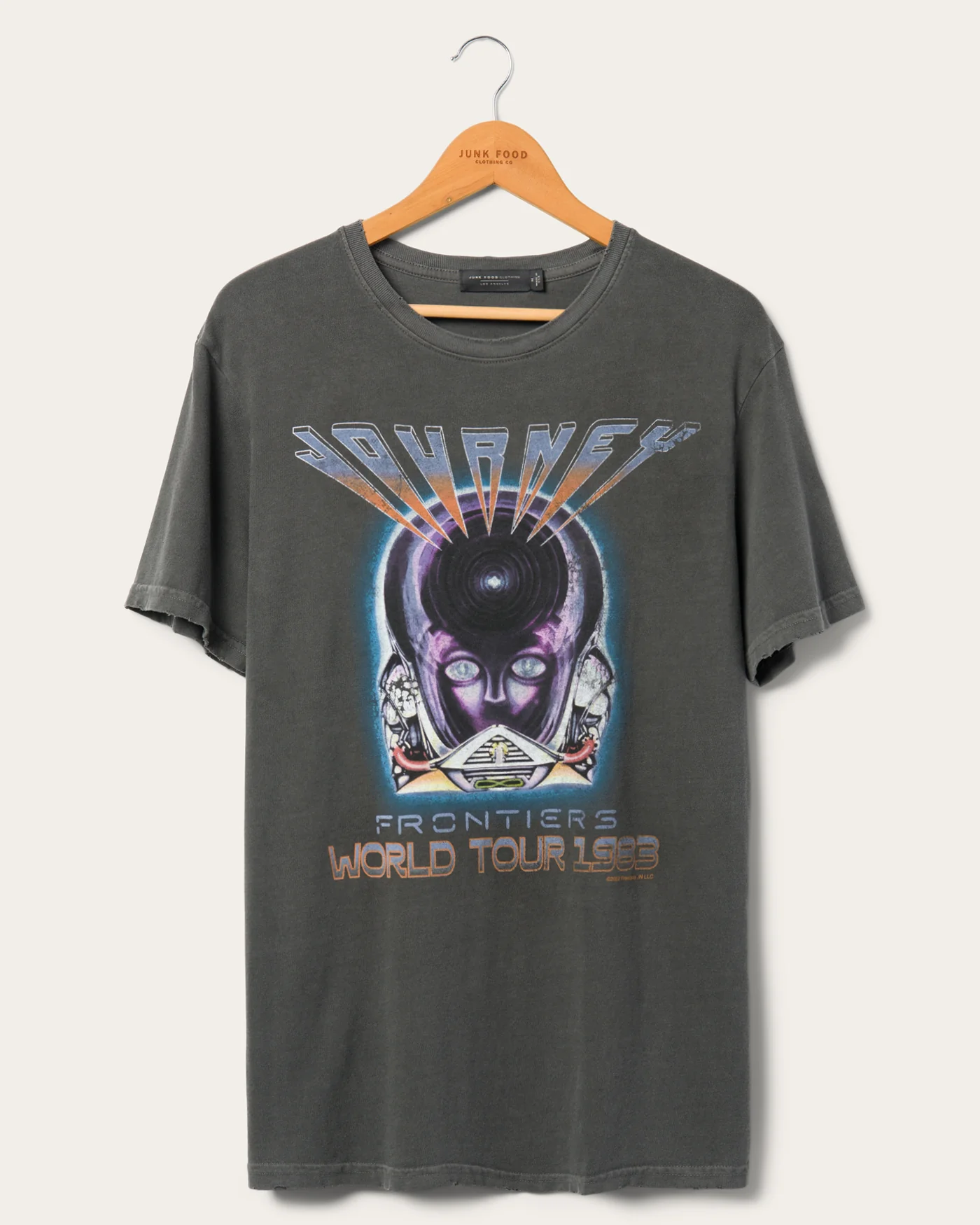 Journey Frontiers World Tour Vintage Tee