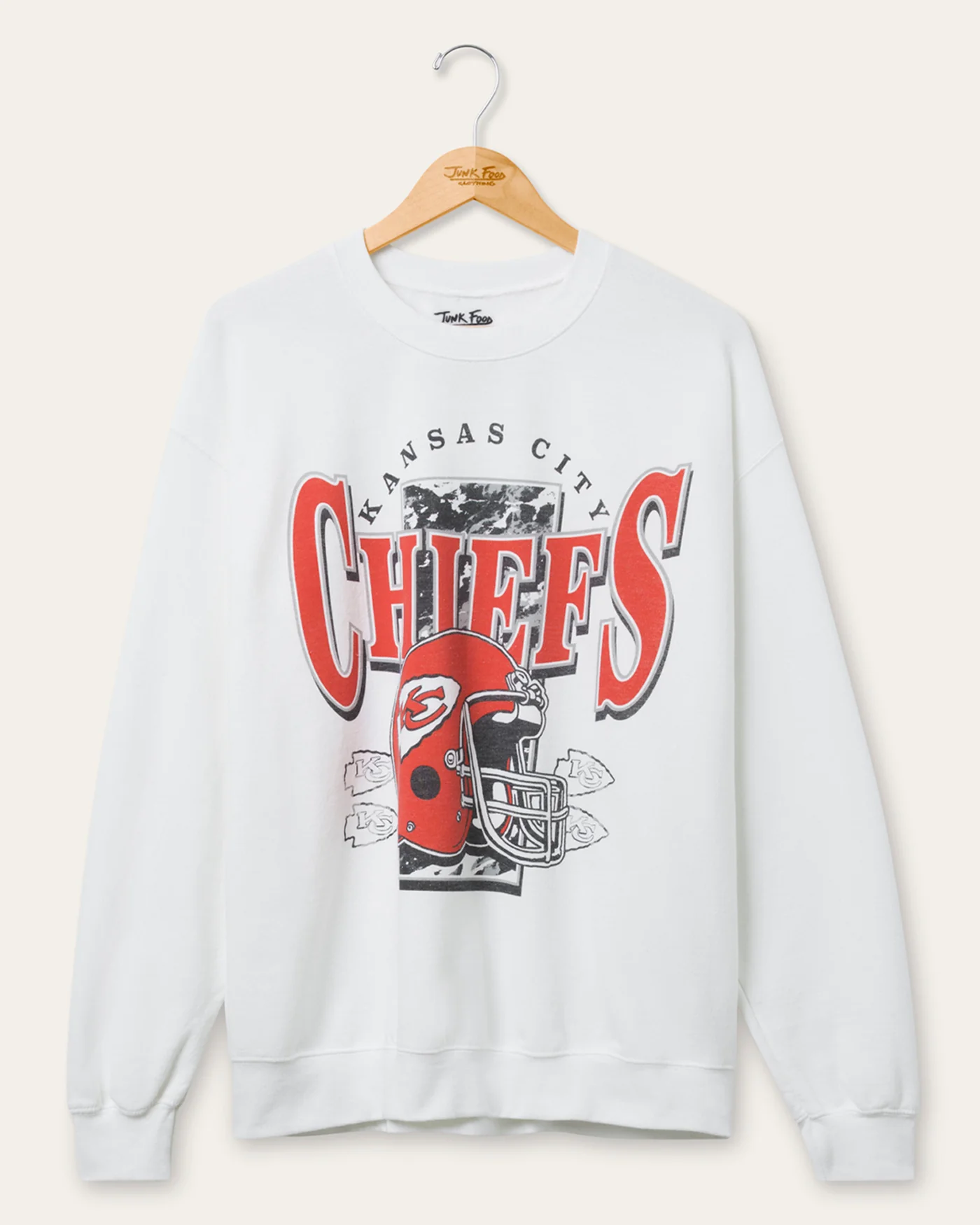 Kansas City Chiefs Conversion Flea Market Crew Fleece