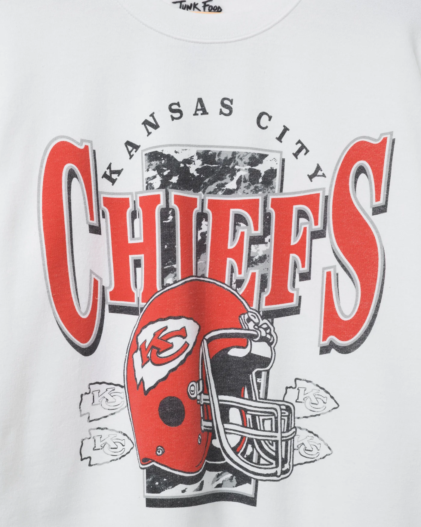 Kansas City Chiefs Conversion Flea Market Crew Fleece - Image 3