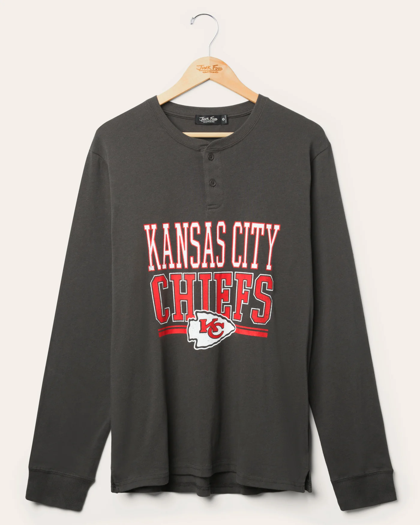 Kansas City Chiefs Long Sleeve Henley