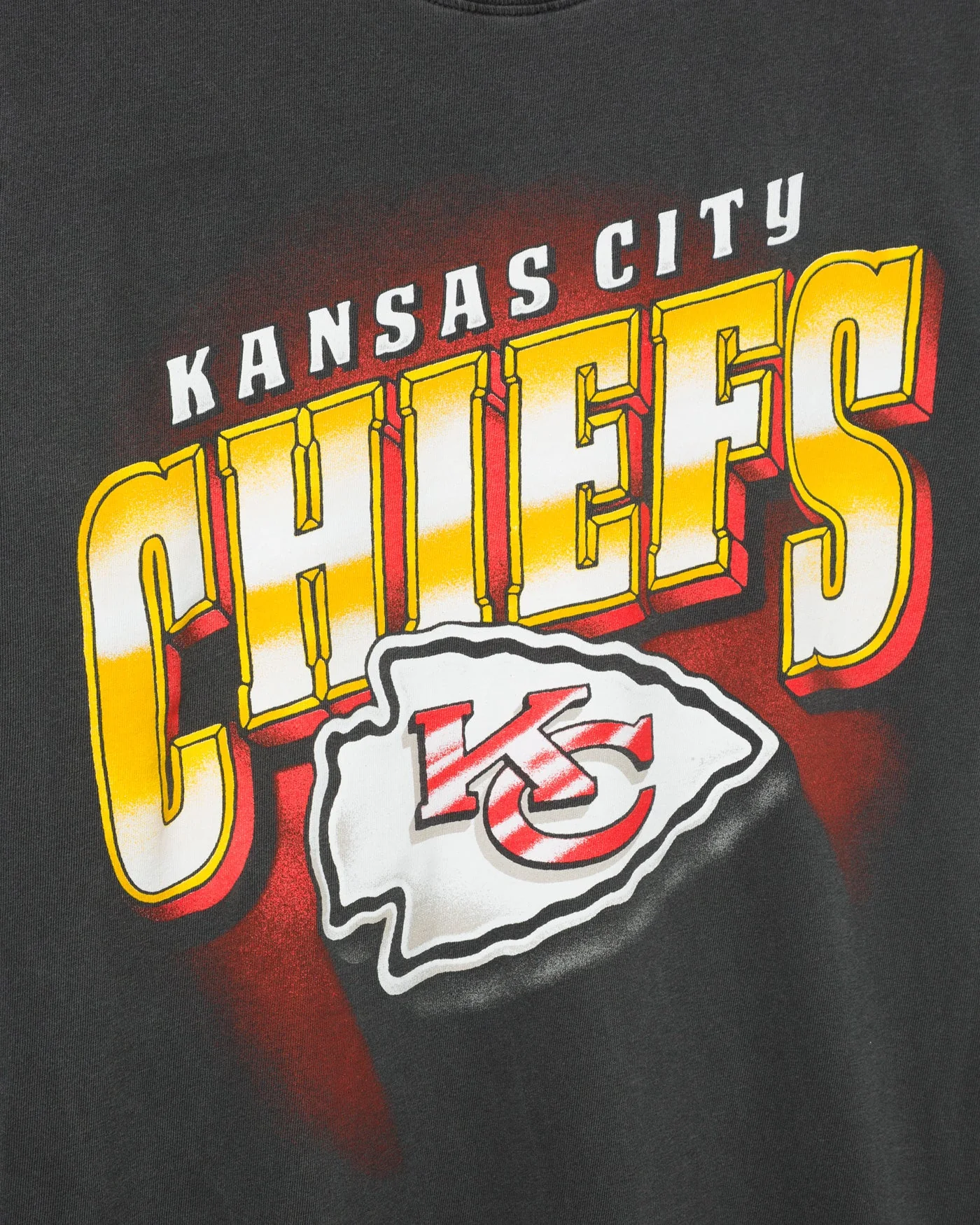 Kansas City Chiefs Shadow Vintage Tee - Image 3