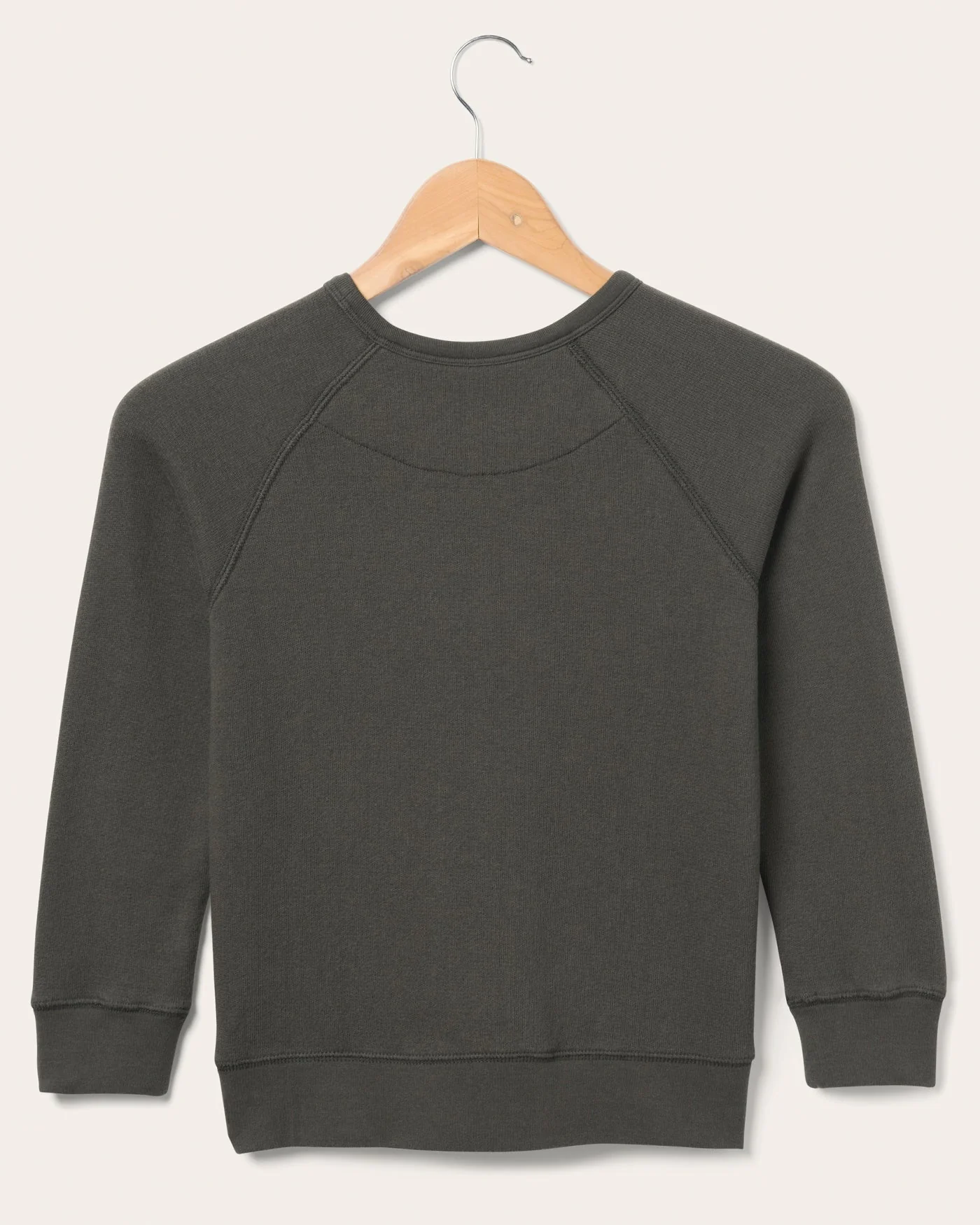 Kids San Francisco 49ers Flocked Raglan Crew Fleece - Image 4