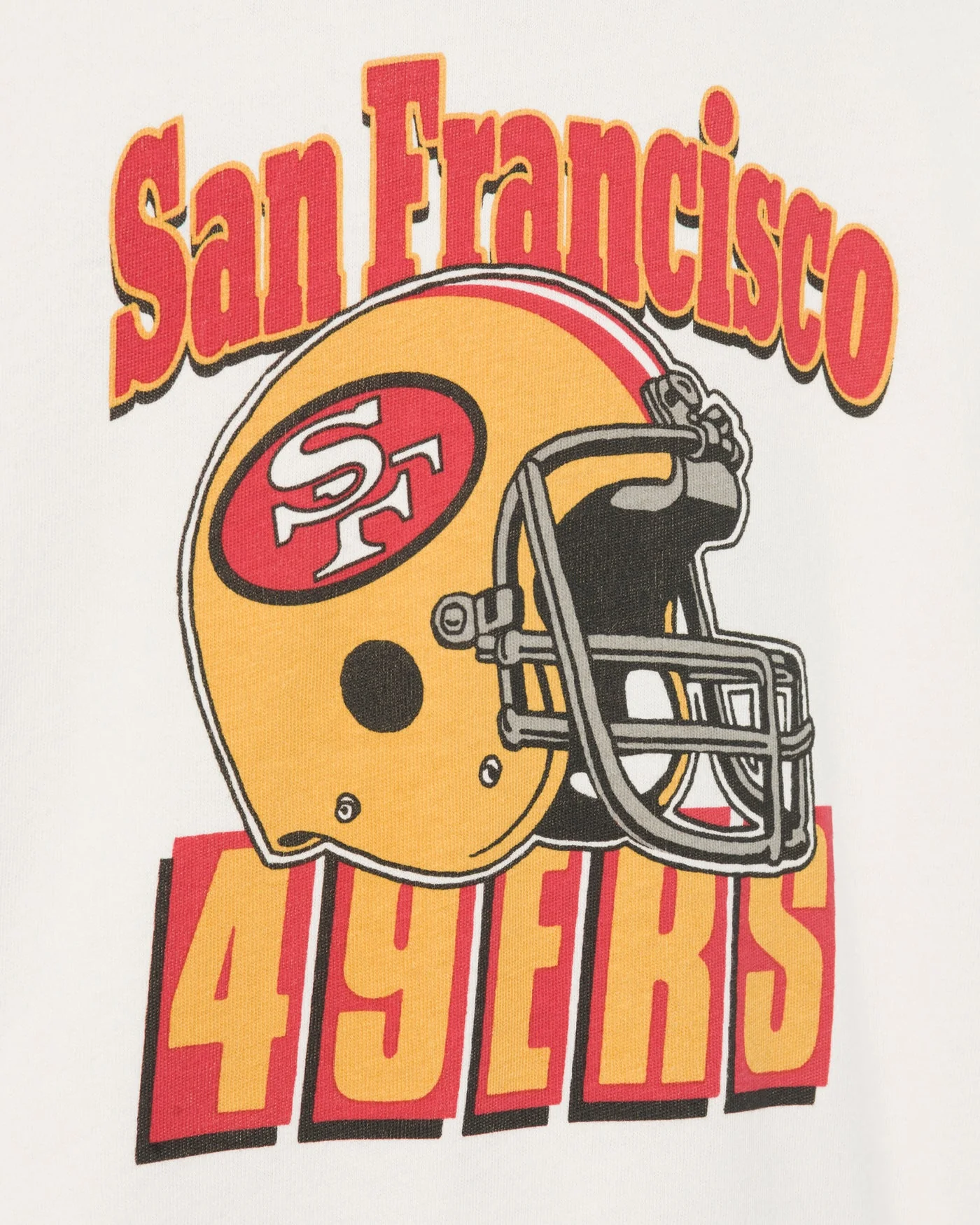 Kids San Francisco 49ers Helmet Tee - Image 5
