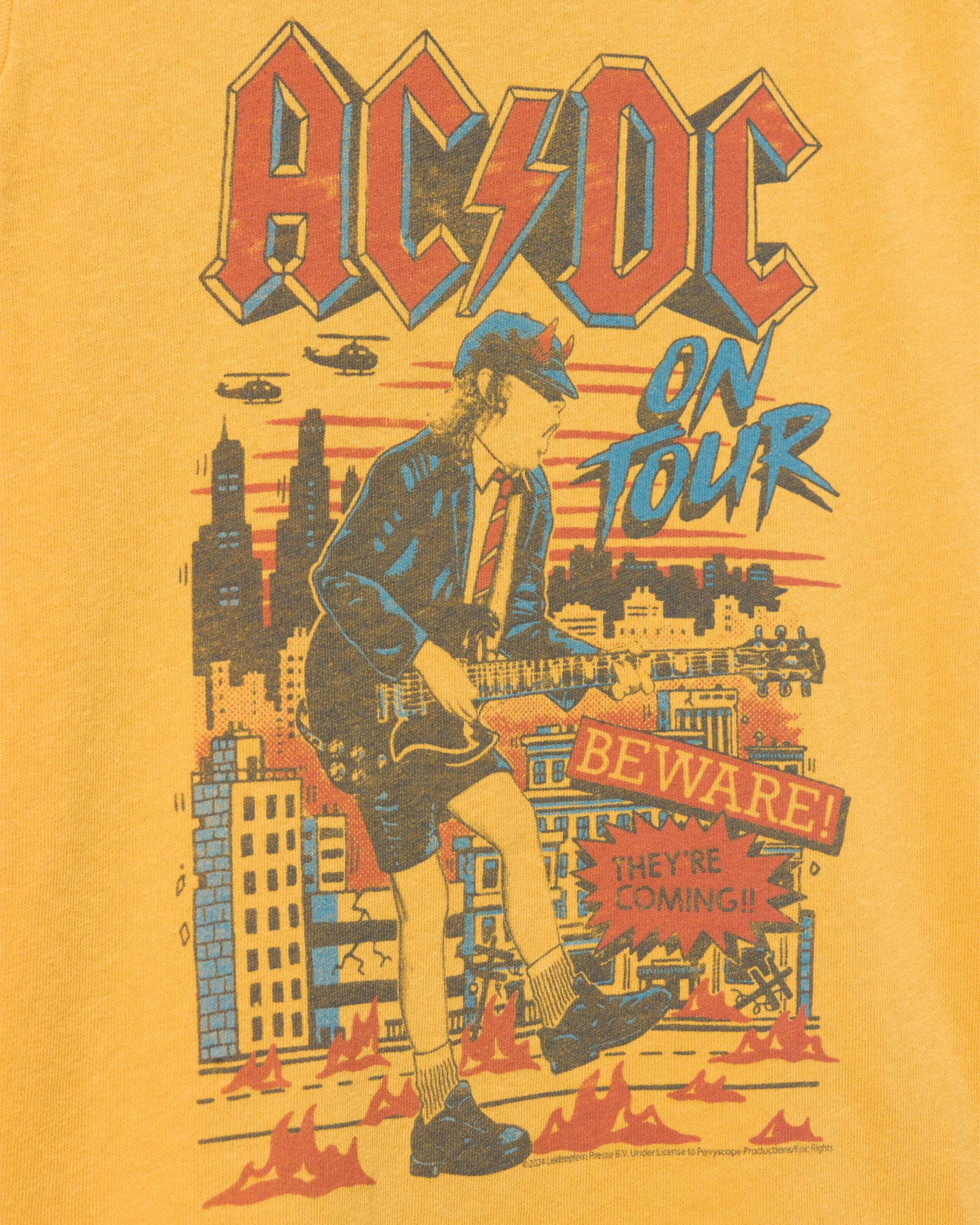 Kids AC/DC Beware Tee - Image 3