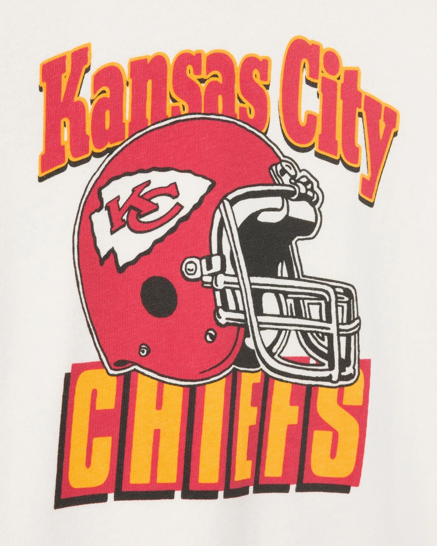 Kids Kansas City Chiefs Helmet Tee - Image 3