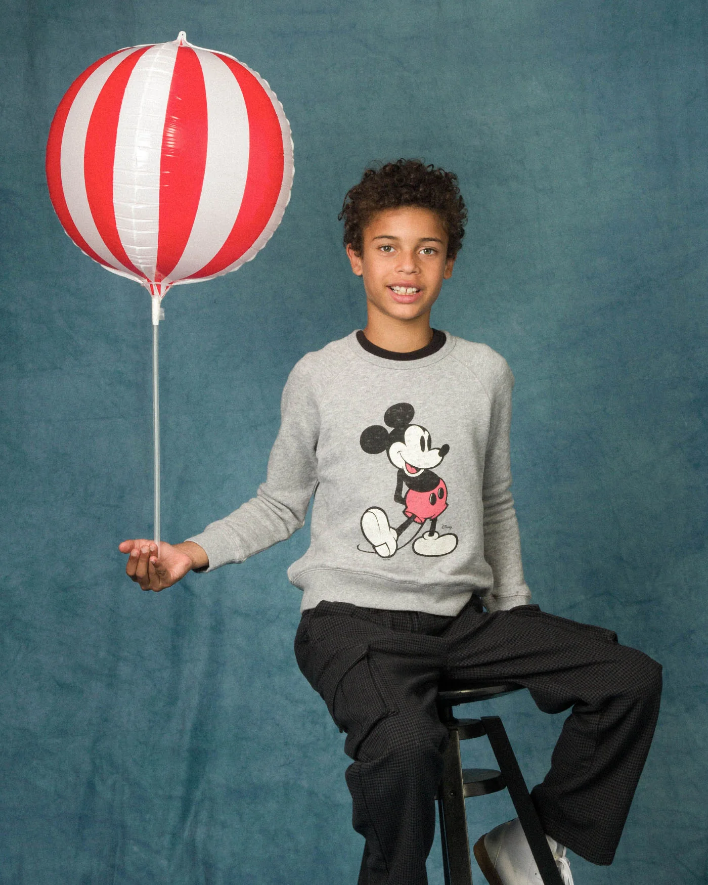 Kids Classic Mickey Raglan Fleece - Image 2