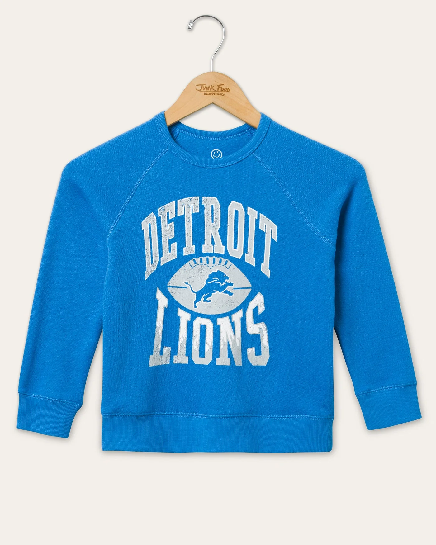 Kids Detroit Lions Hot Route Raglan Fleece