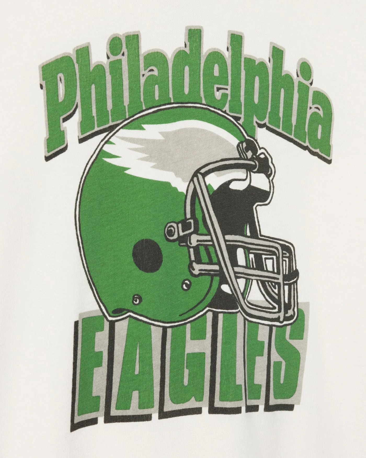 Kids Philadelphia Eagles Helmet Tee - Image 3