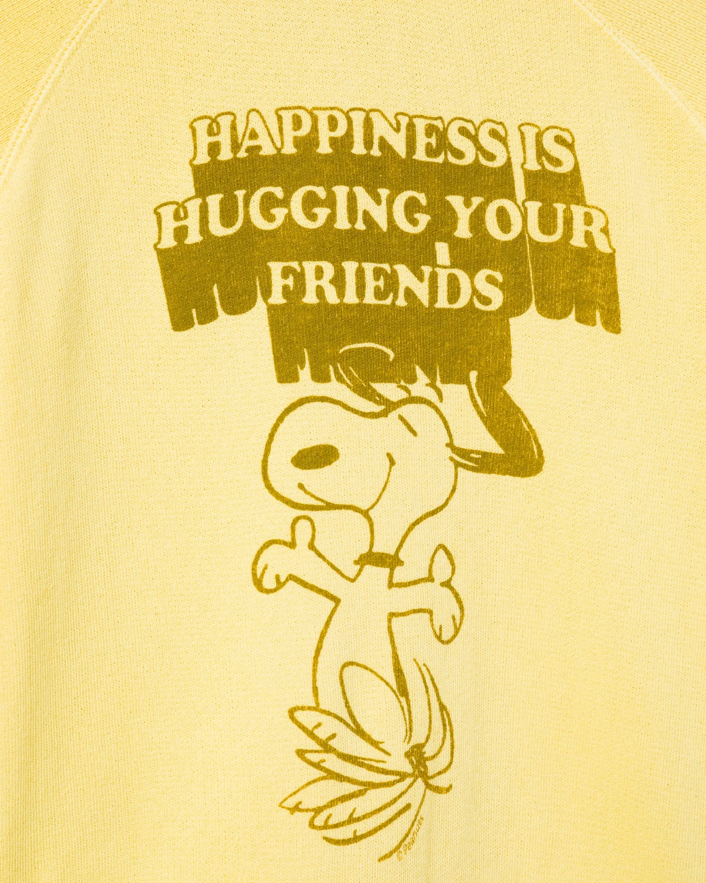 Kids Peanuts Hugging Your Friends Raglan Fleece - Image 5