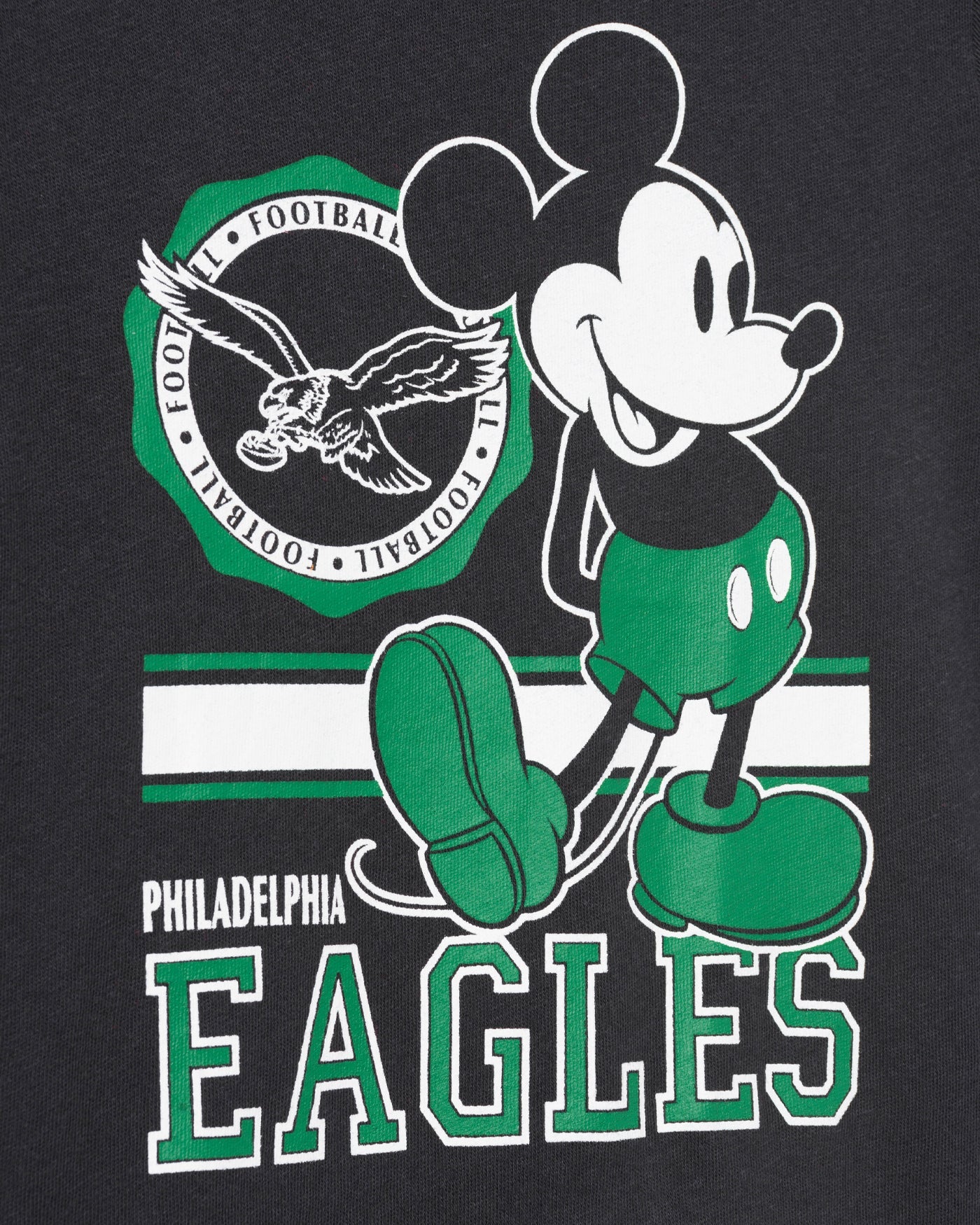 Kids Philadelphia Eagles Mickey Crest Tee - Image 3
